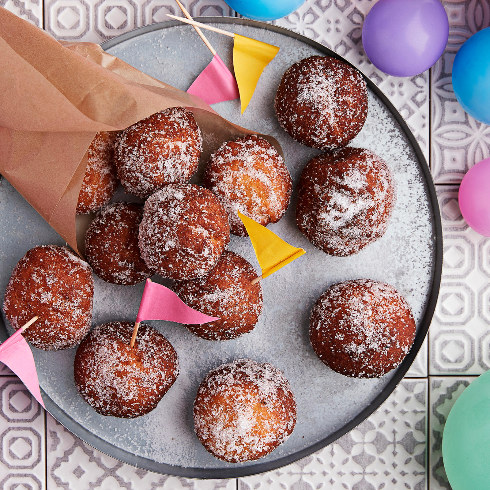 Helpot sitruunaiset rahkamunkit