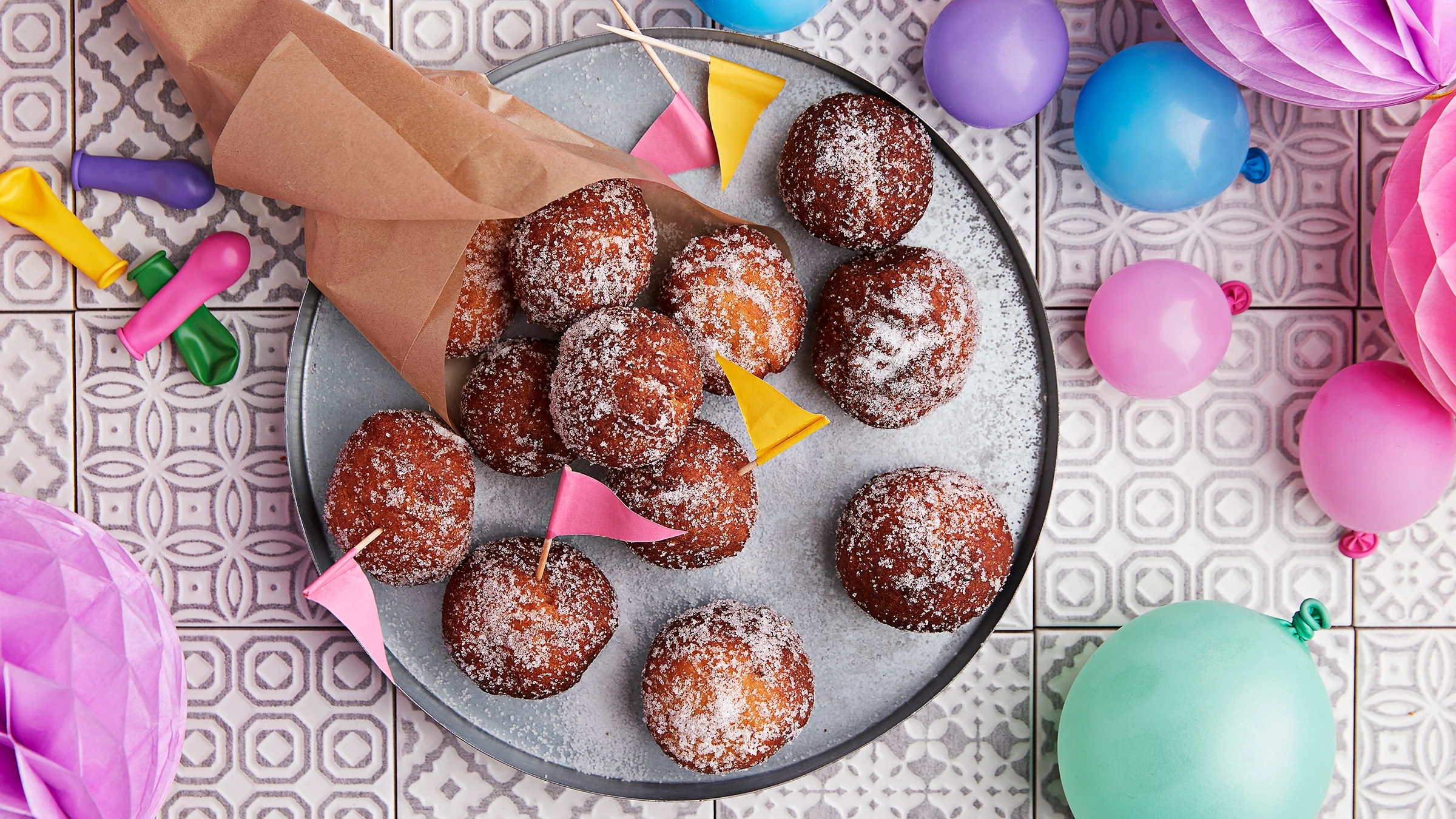 Helpot sitruunaiset rahkamunkit