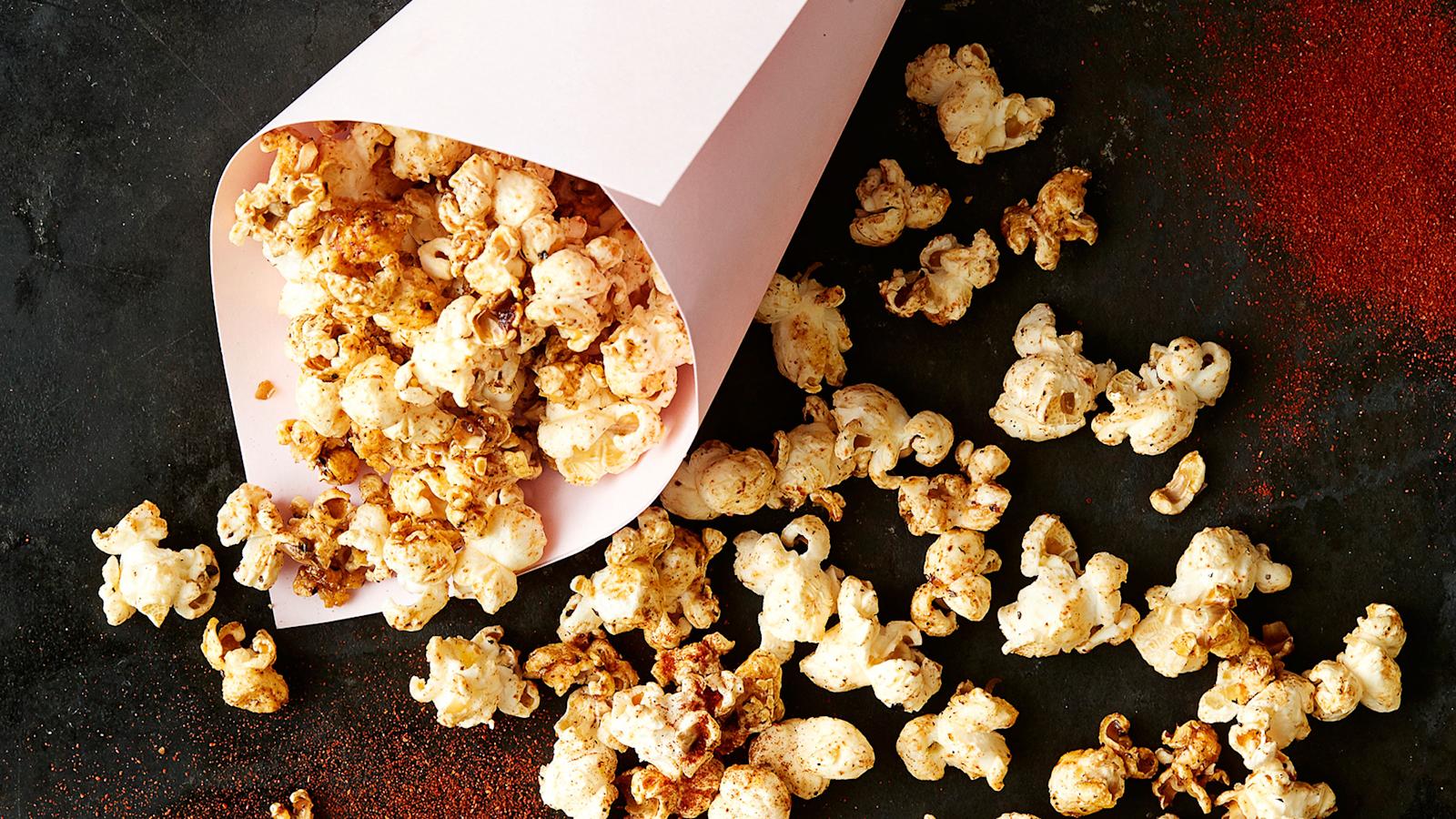 Tulisen makeat popcornit