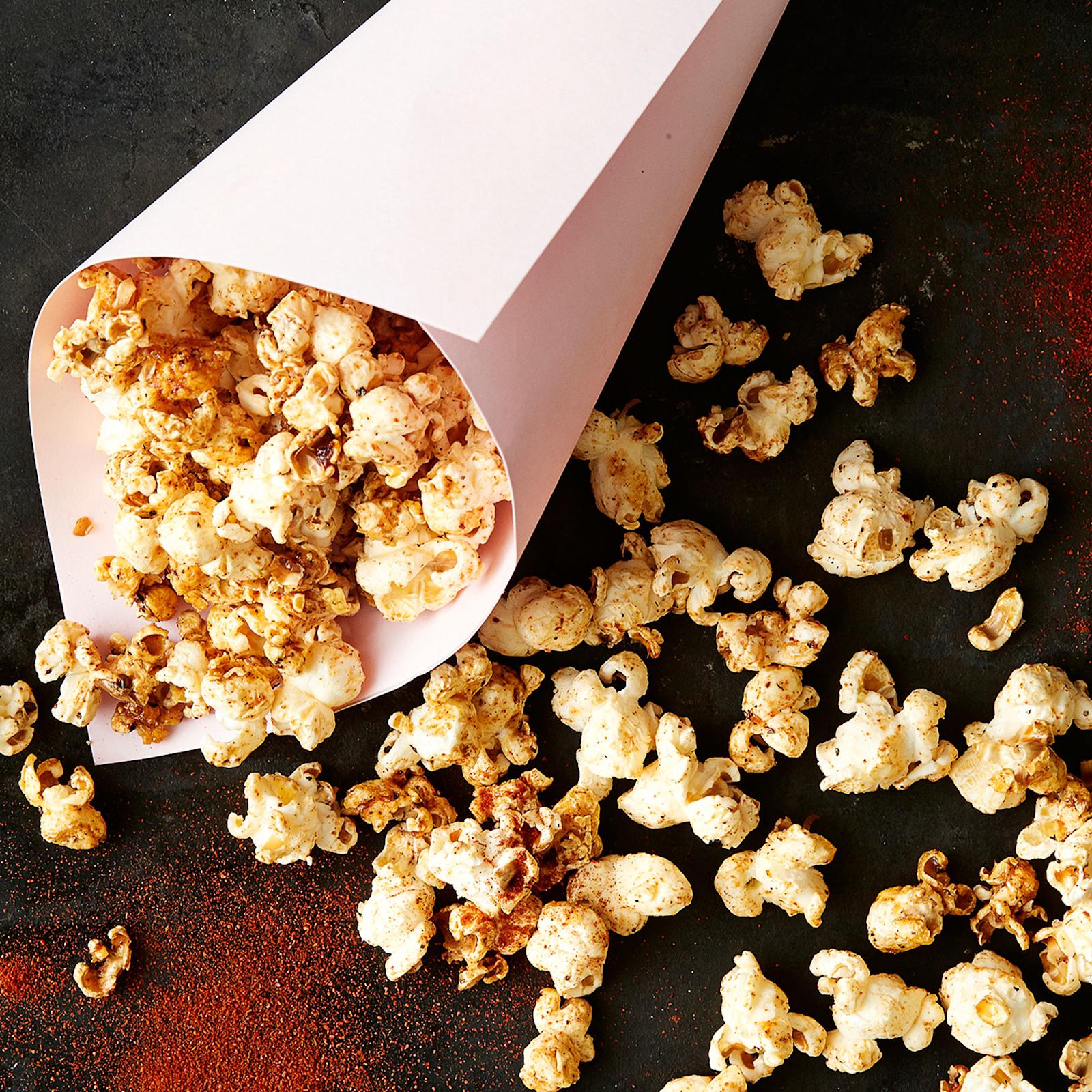 Tulisen makeat popcornit