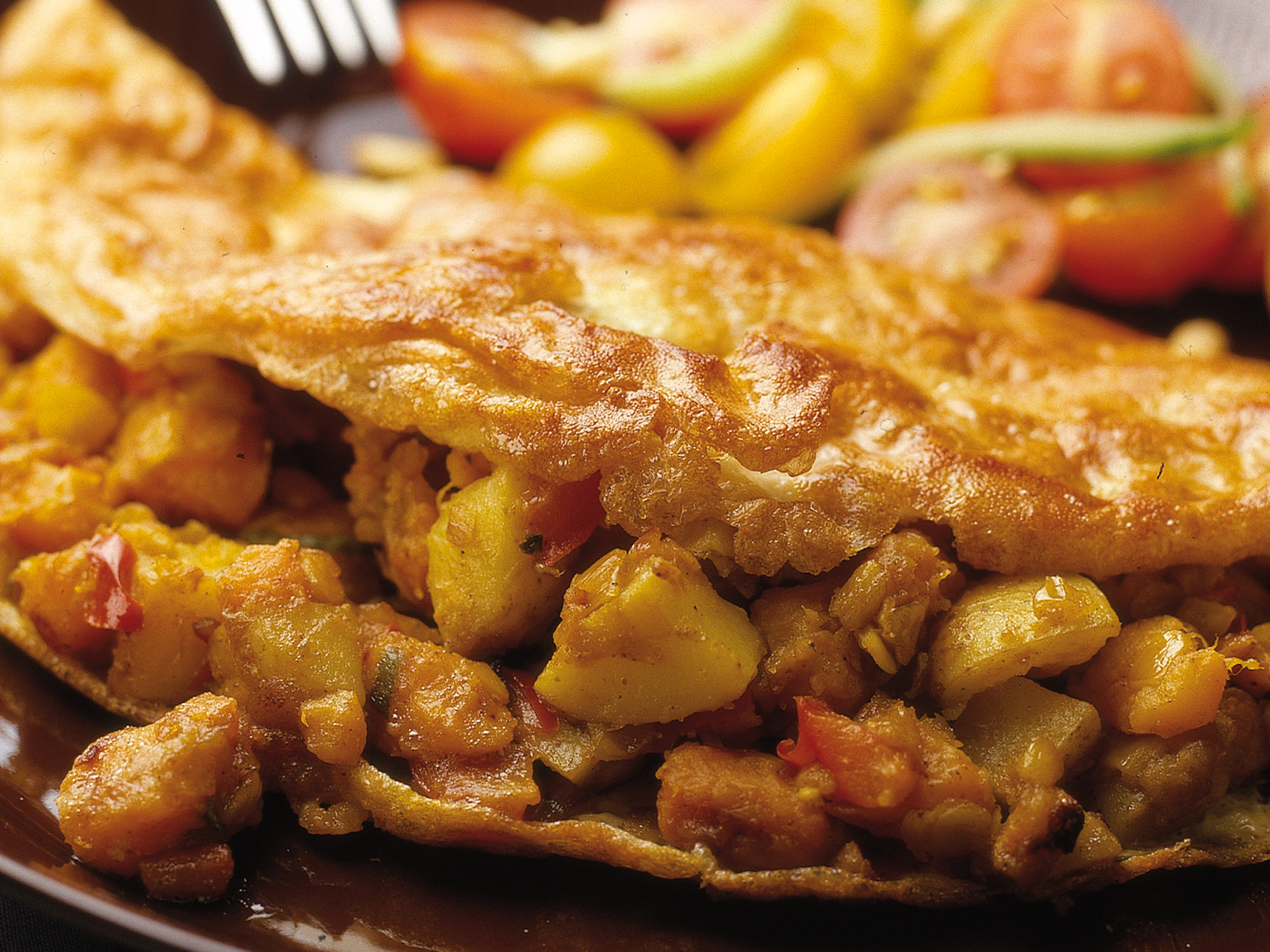 Intialainen bataattimunakas