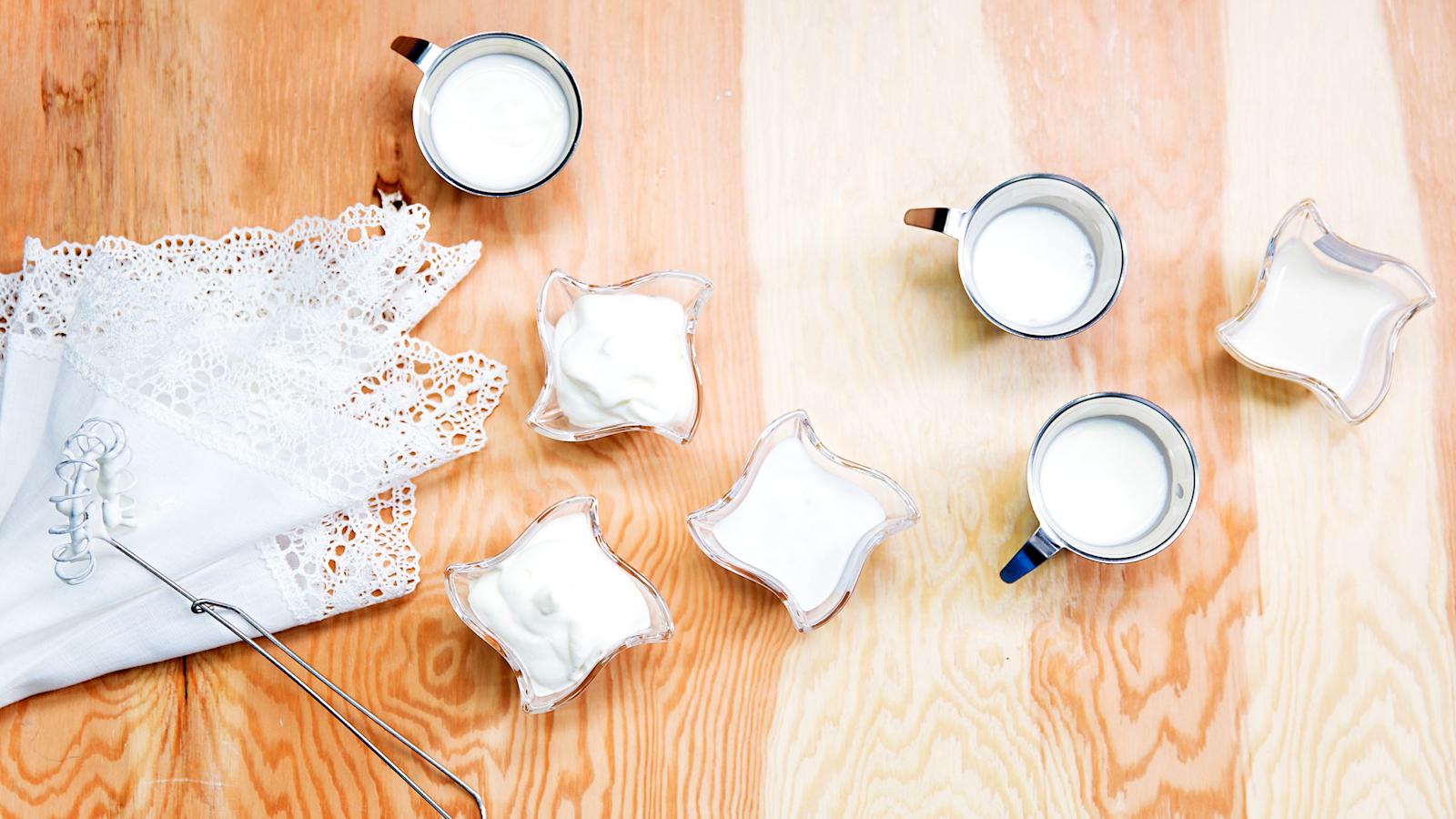 Vertailussa erilaiset kermat