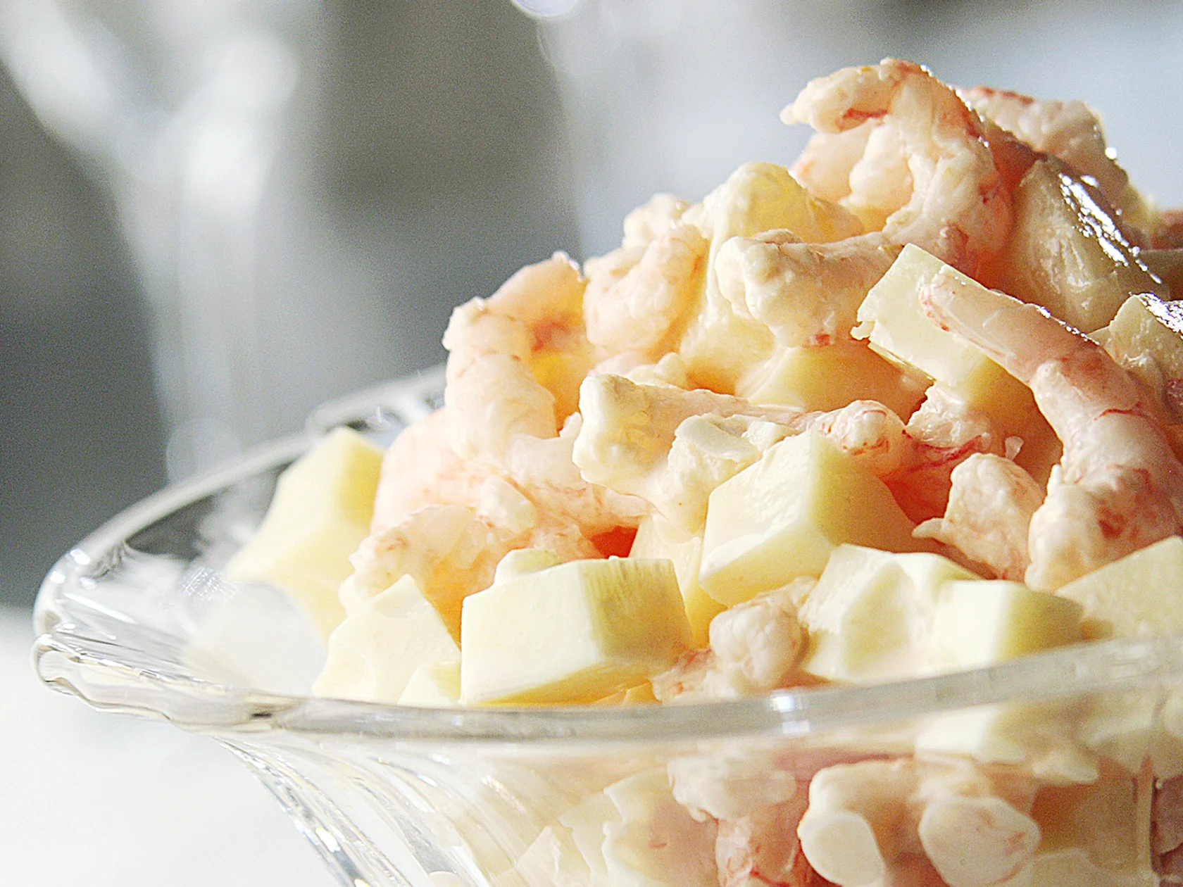 Punainen katkarapusalaatti