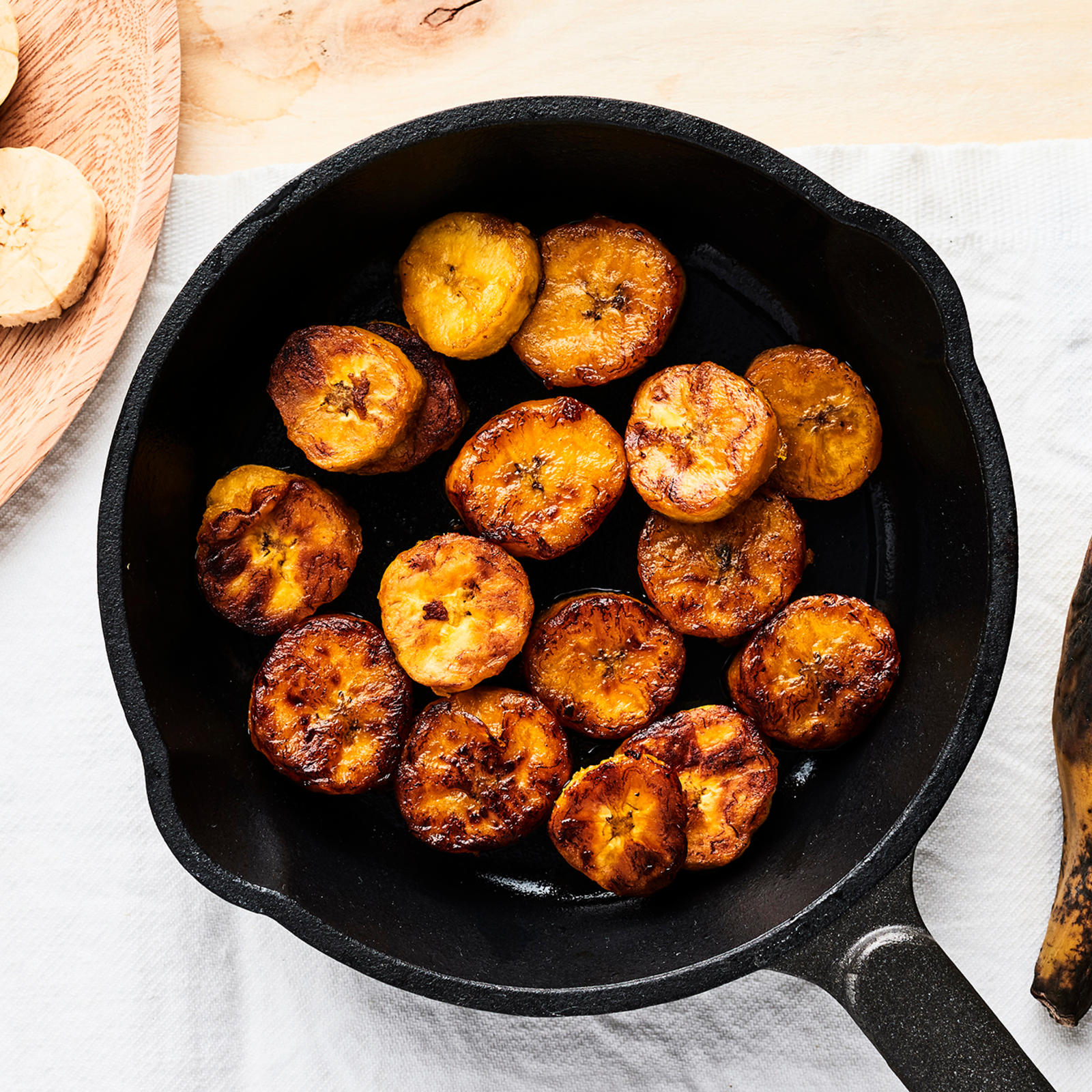 Paistetut keittobanaanit