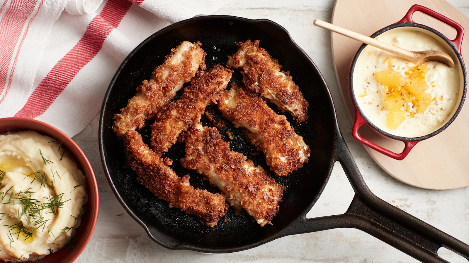 Itse tehdyt ruiskalapuikot ja appelsiinitartar