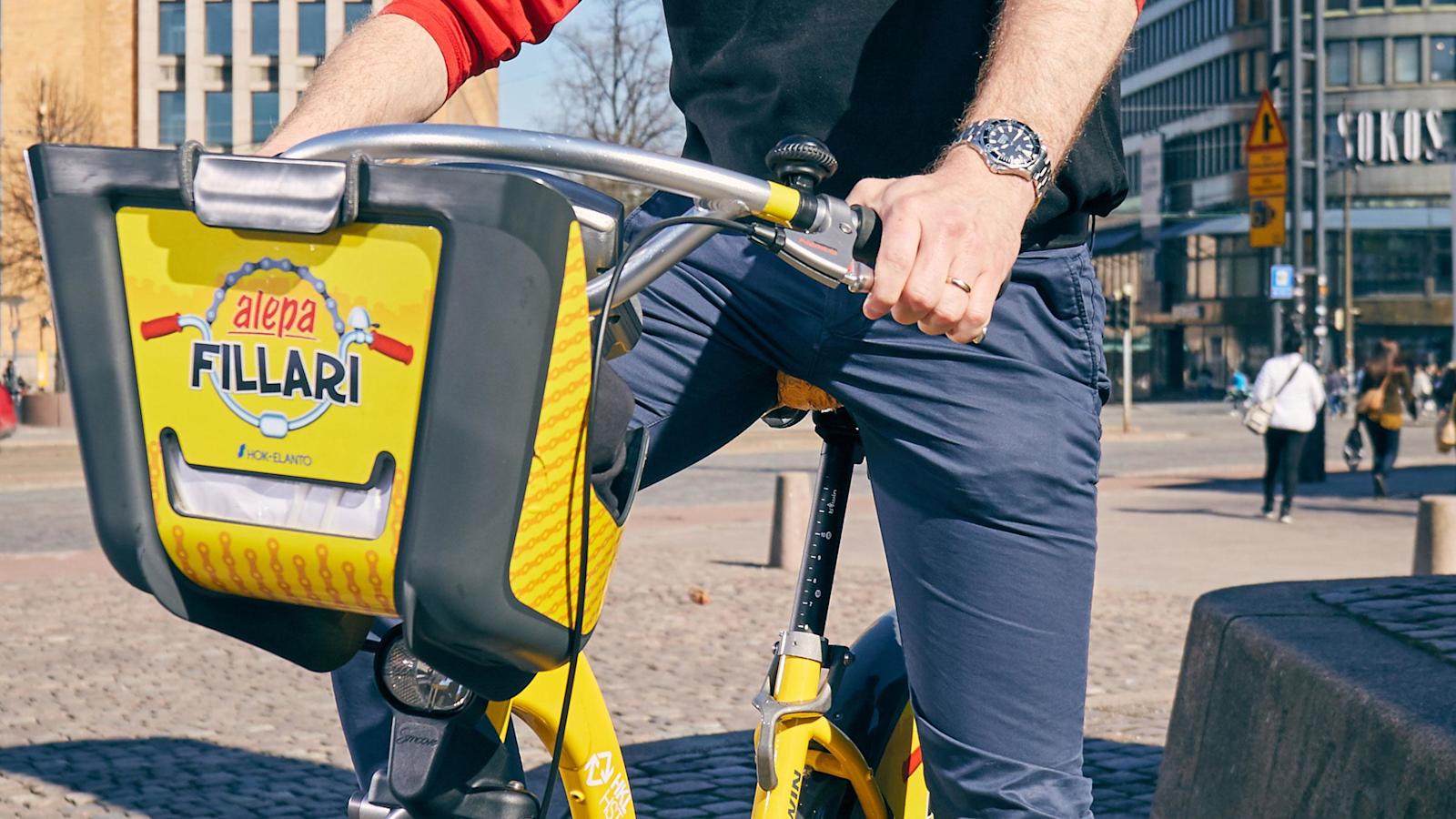 HOK-Elanto on jo neljän vuoden ajan toiminut pääkaupunkiseudulla pirteän keltaisten Alepa-fillarien eli kaupunkipyörien pääsponsorina ja yhteistyökumppanina.