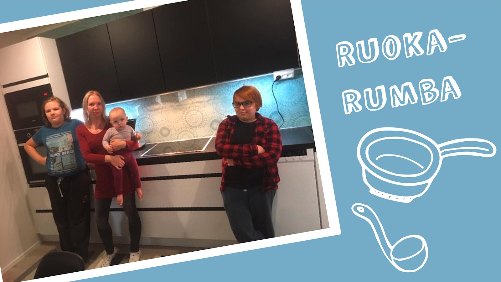 Tannisen perheessä syödään paljon kasviksia. Aikaa säästetään pakasteiden avulla.