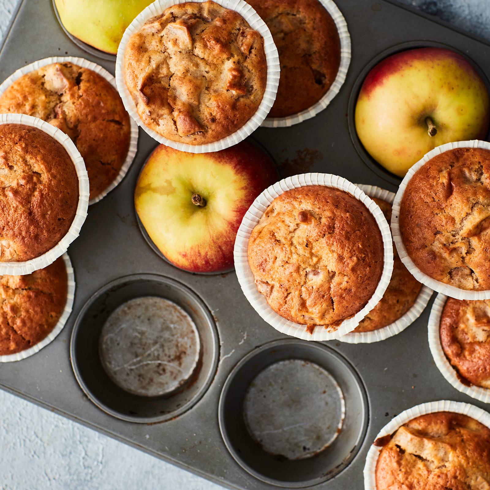 Omenaposken mantelimuffinit