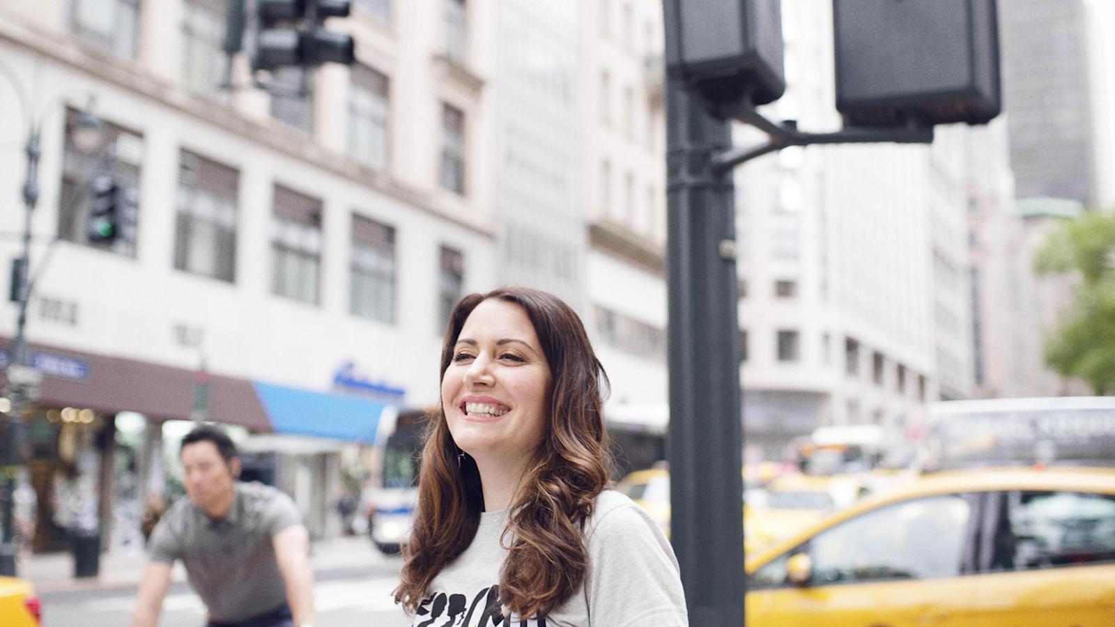 "New York inspiroi minua joka päivä. Tässä kaupungissa on rytmi, joka ei sammu", Stacy sanoo.
