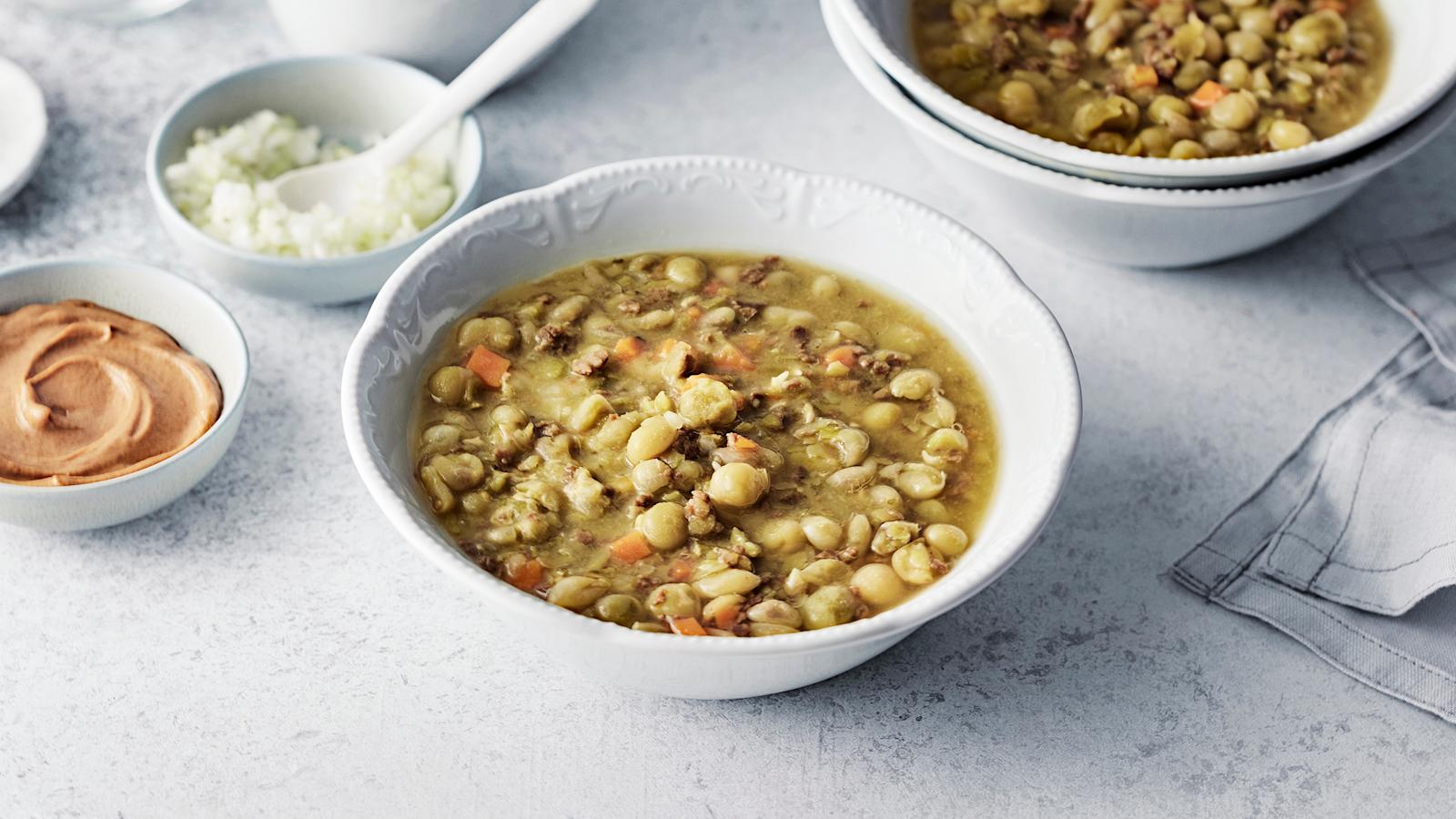 Vegaaninen hernekeitto