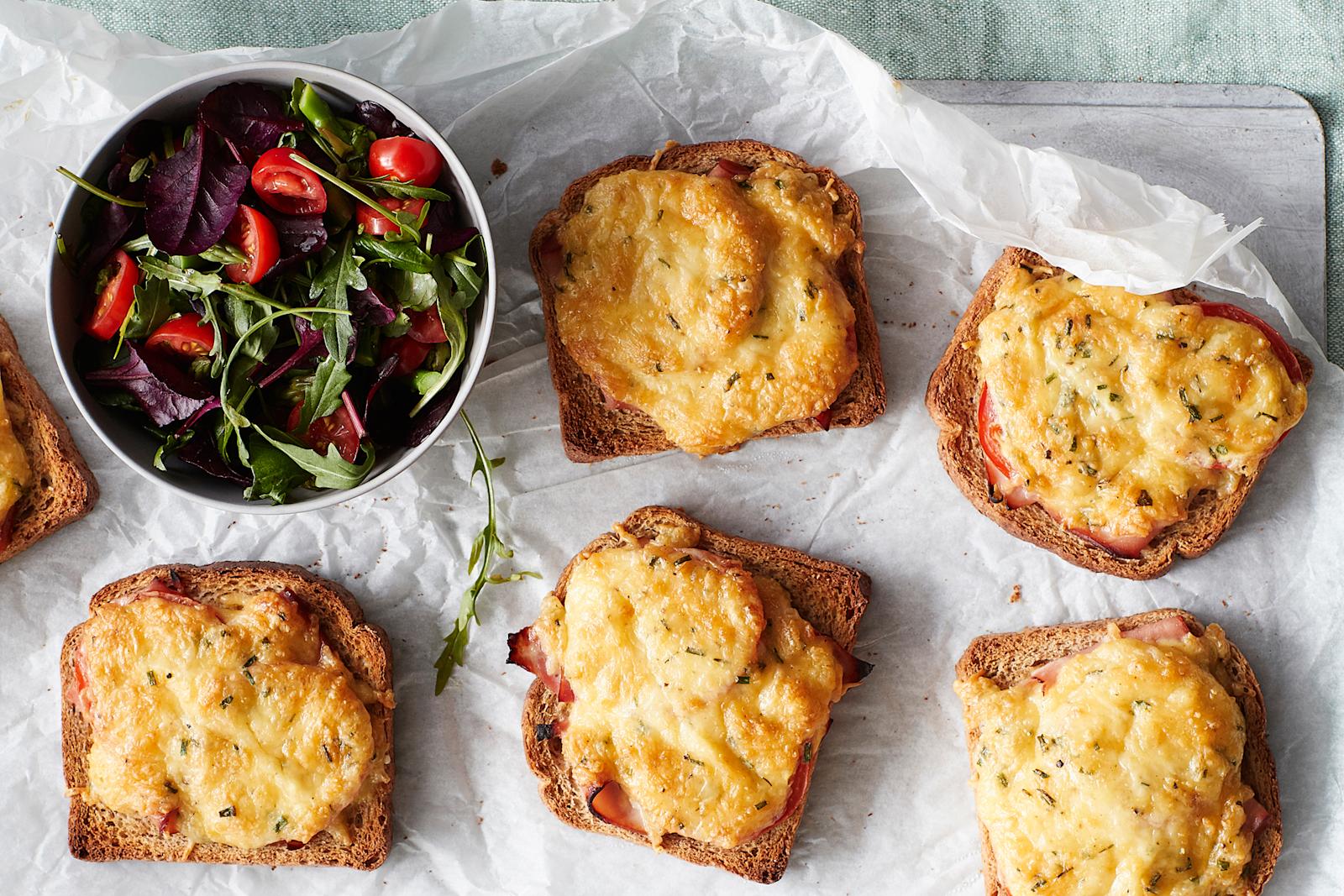 Kinkku-juustoleivät