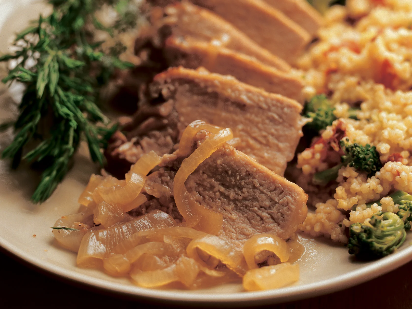 Porsaan filee savustuspussista