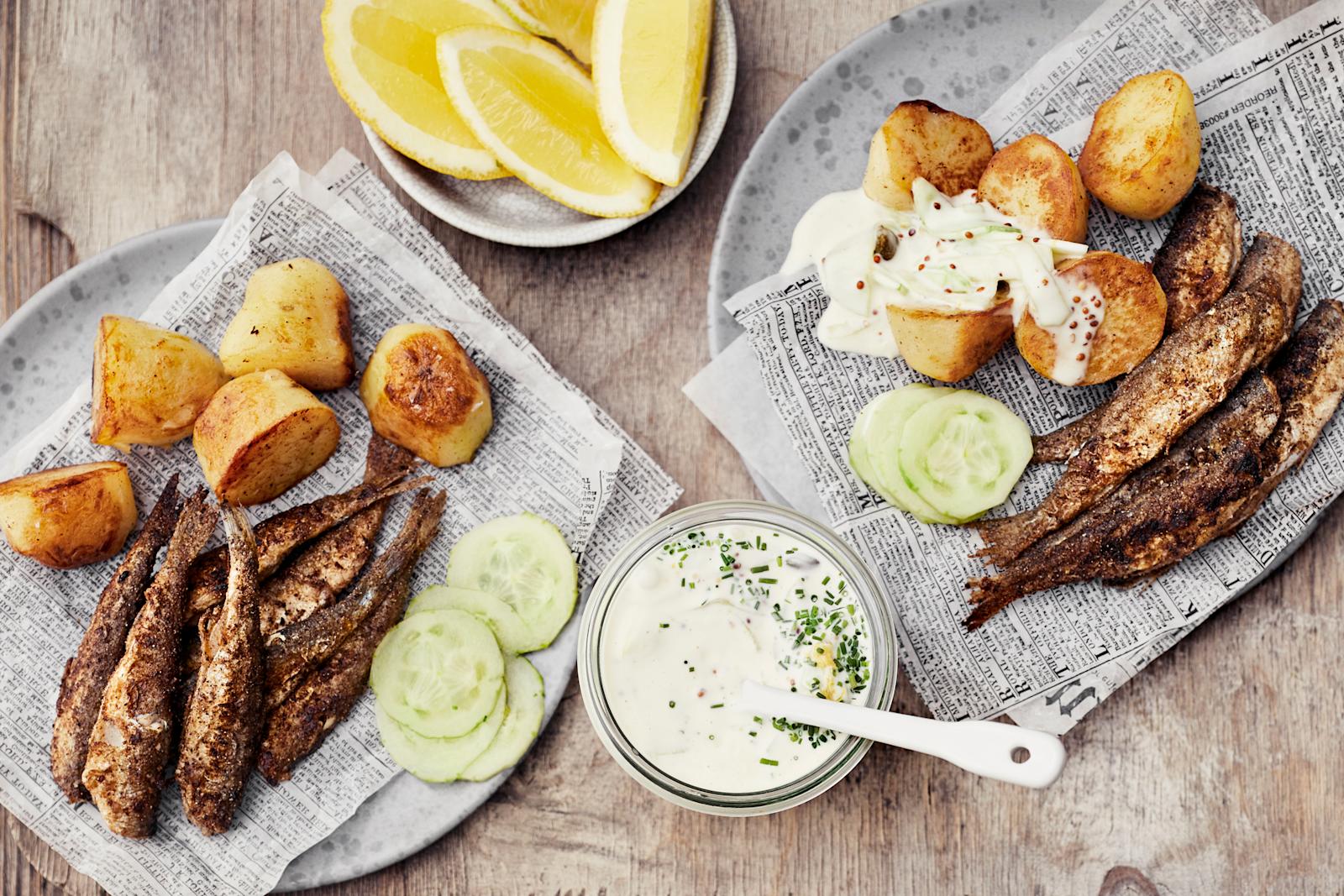 Fish & chips savolaiseen tapaan