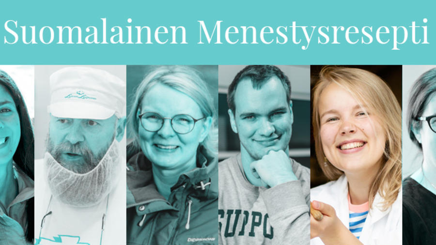 Suomalainen Menestysresepti -kilpailun finalistit