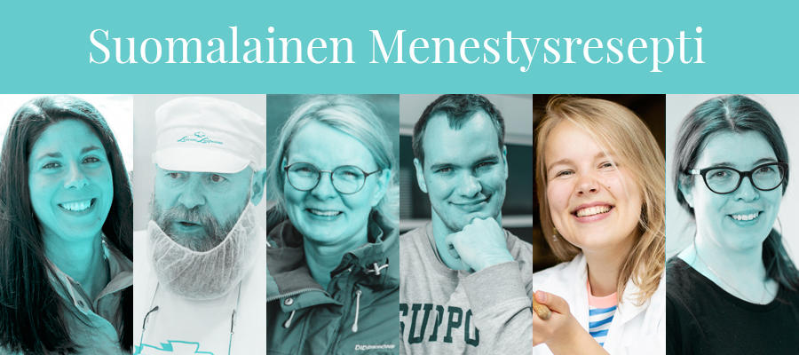 Suomalainen Menestysresepti -kilpailun finalistit