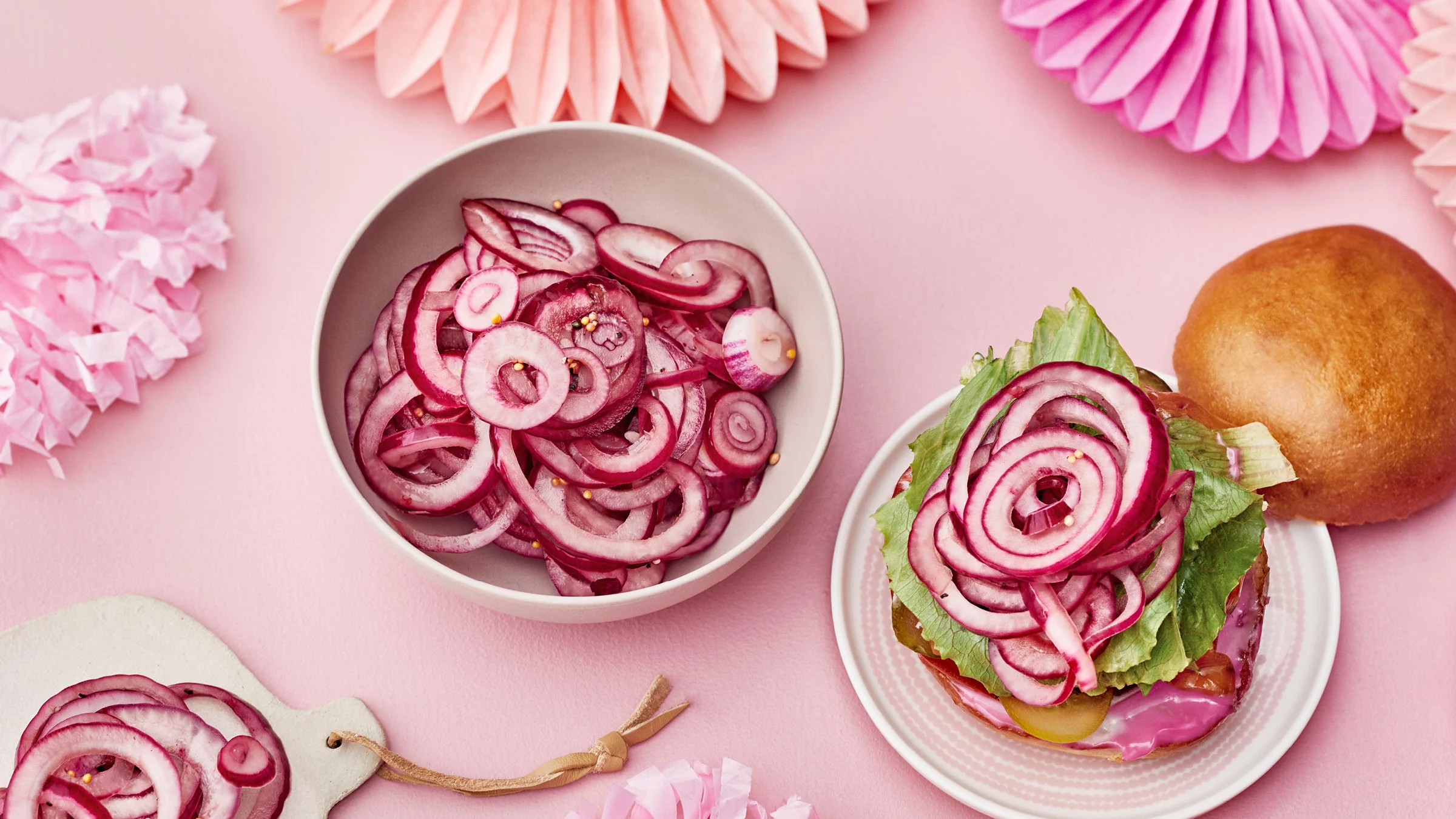 Hunajamarinoitu punasipuli