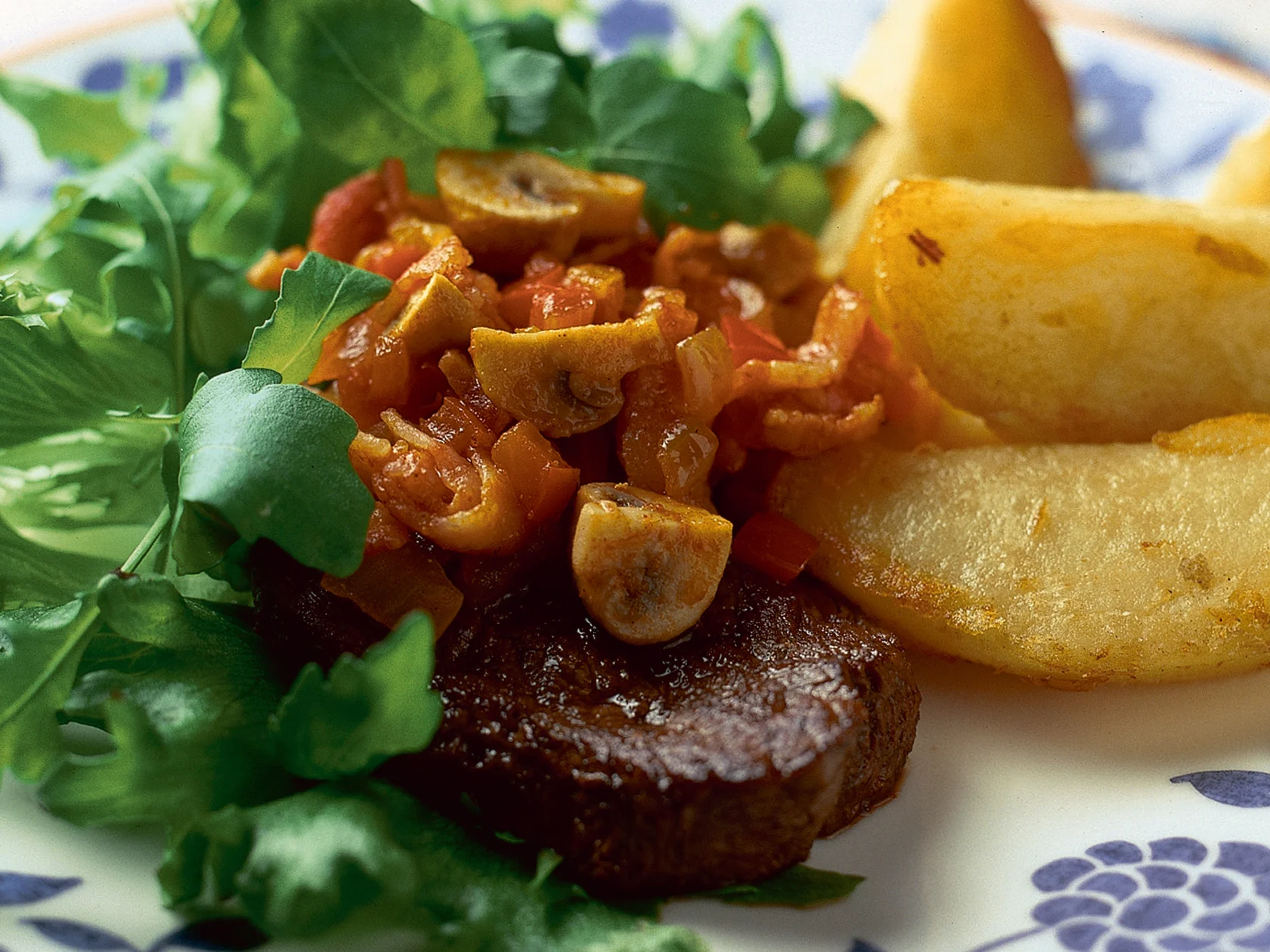 Paistettu naudan filee