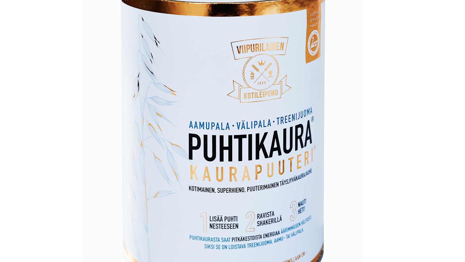 Puhtikaura kaurapuuteri