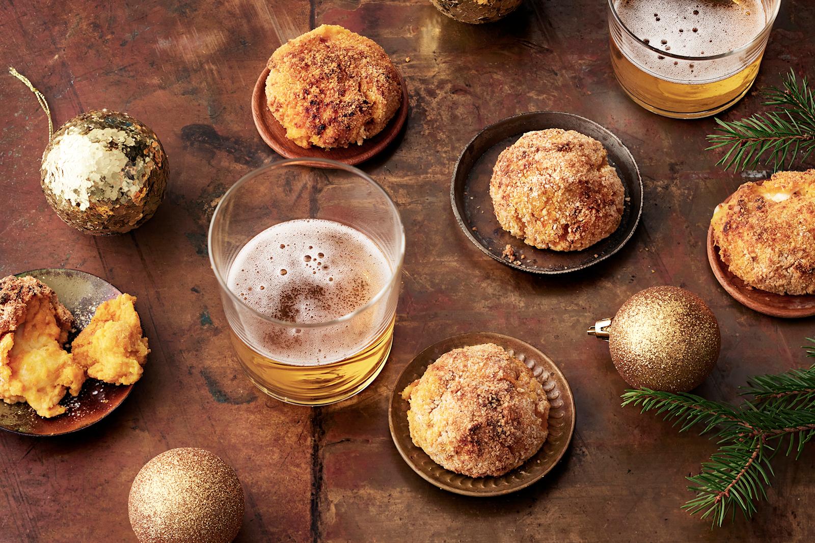 Airfryer arancinit porkkanalaatikosta