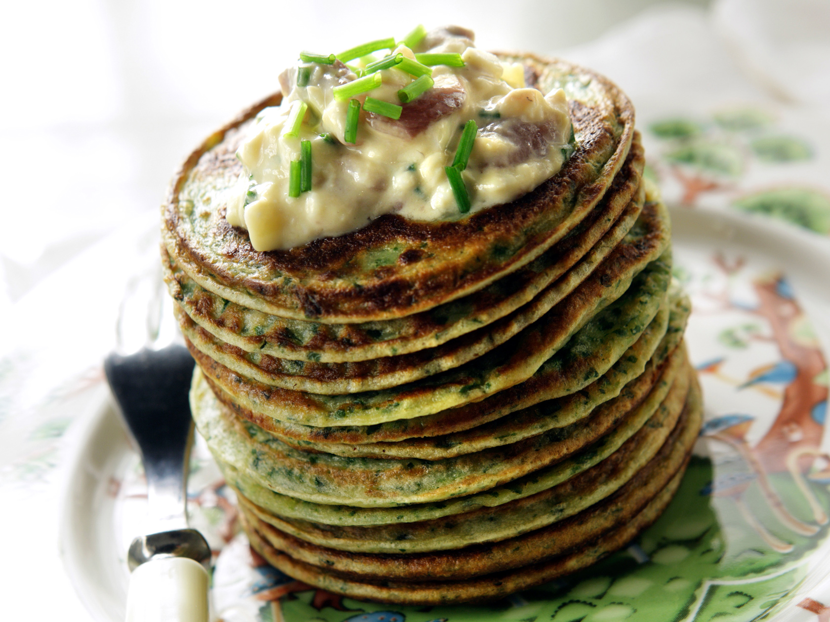 Täytetyt vihreät ohukaiset