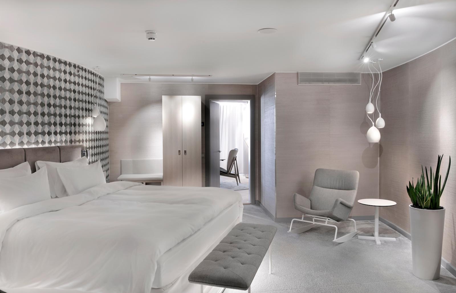Radisson Blu Royal: Presidenttisviitti, makuuhuone