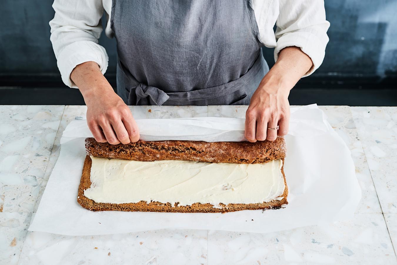 Porkkanakakkukääretorttu vaihe 4