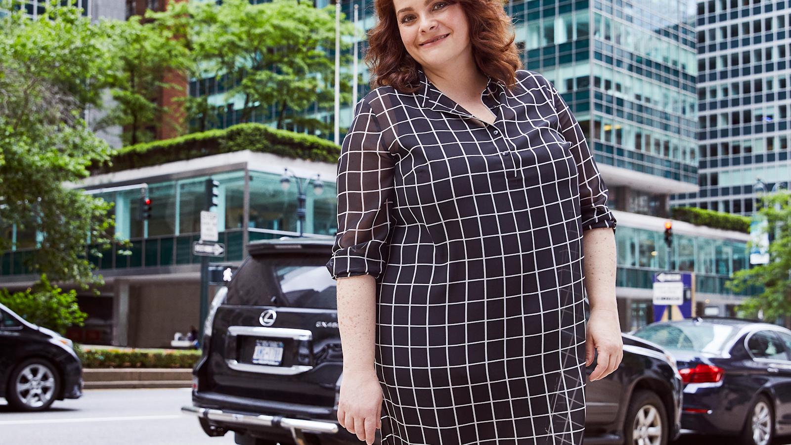 XL-nainen, unohda telttatyyli!