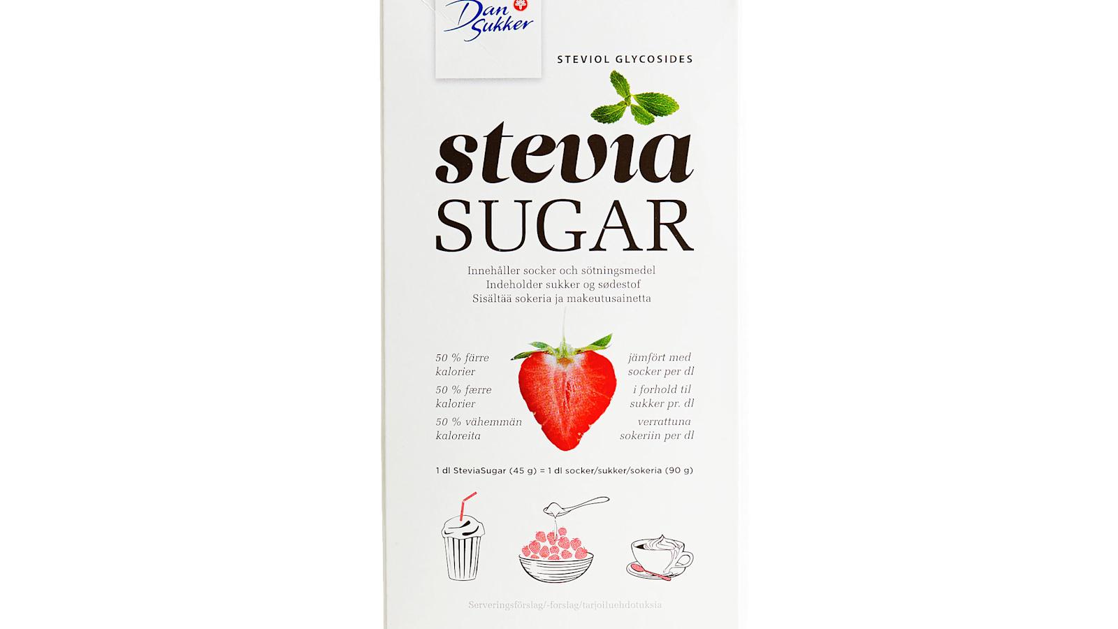 Dansukker steviasokeri