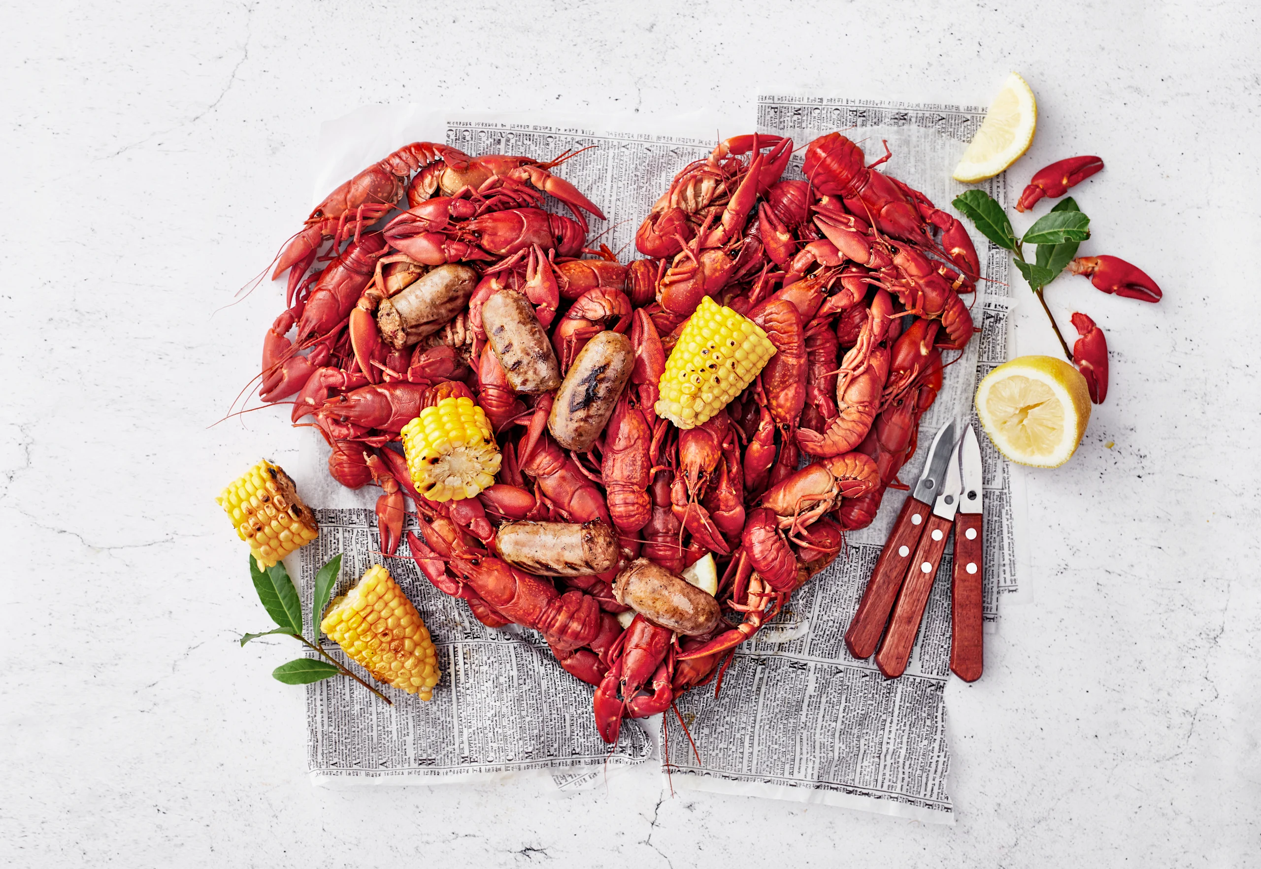 Lousialainen rapukattaus tuo kesään tunnelmaa.