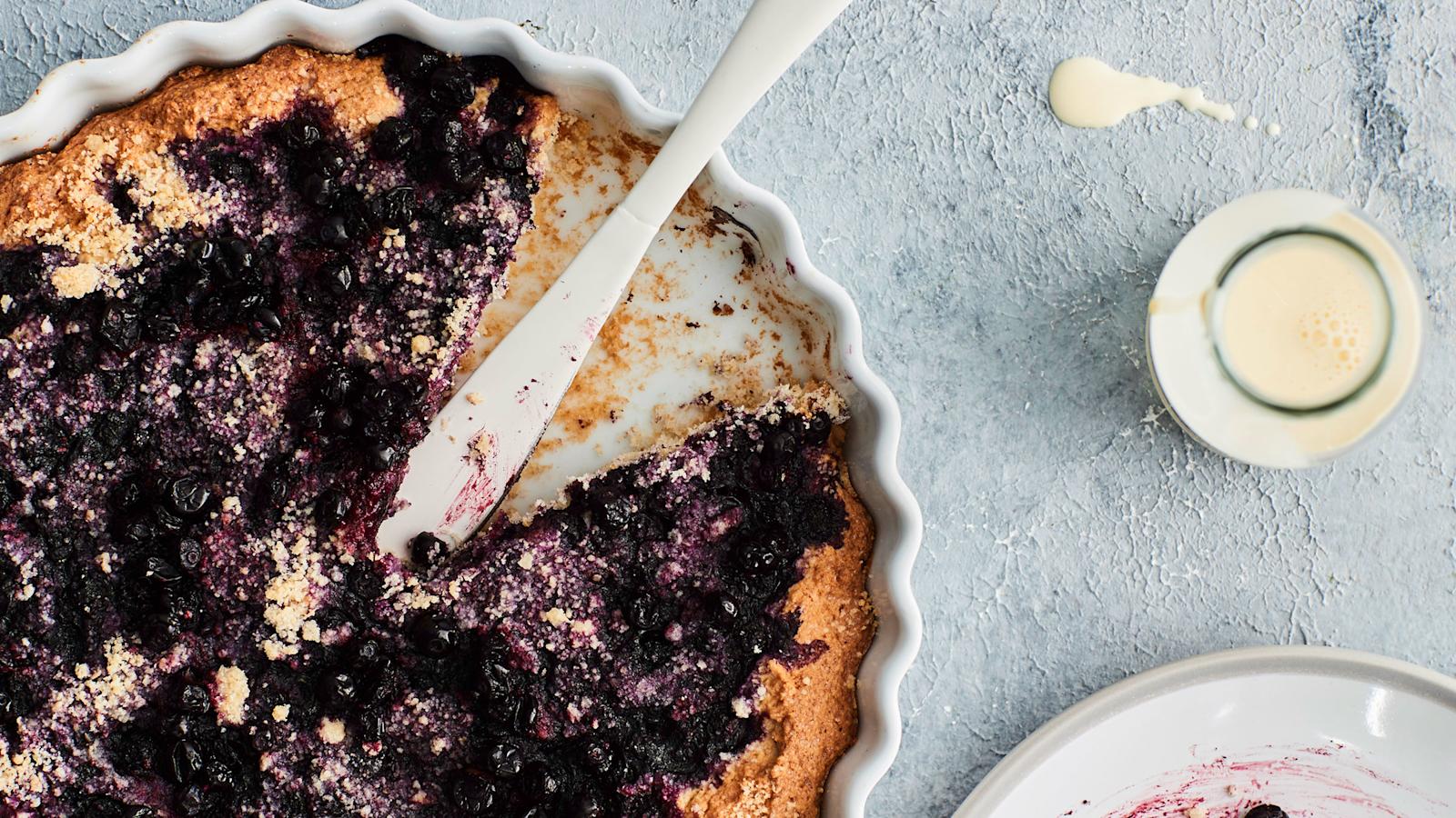 Murun mustikkapiirakka