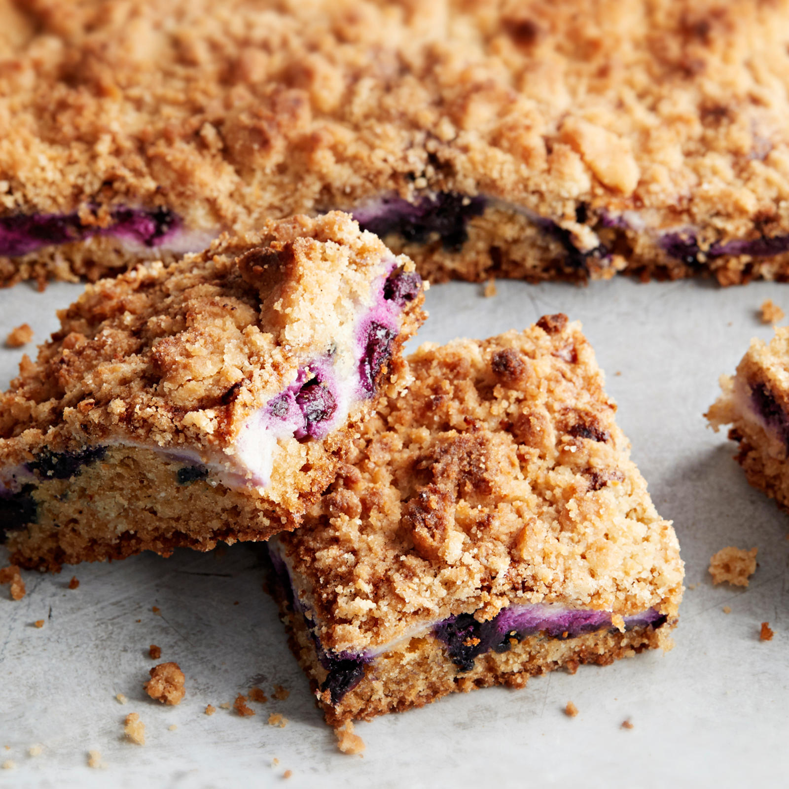 Mustikka-rahkapiirakka