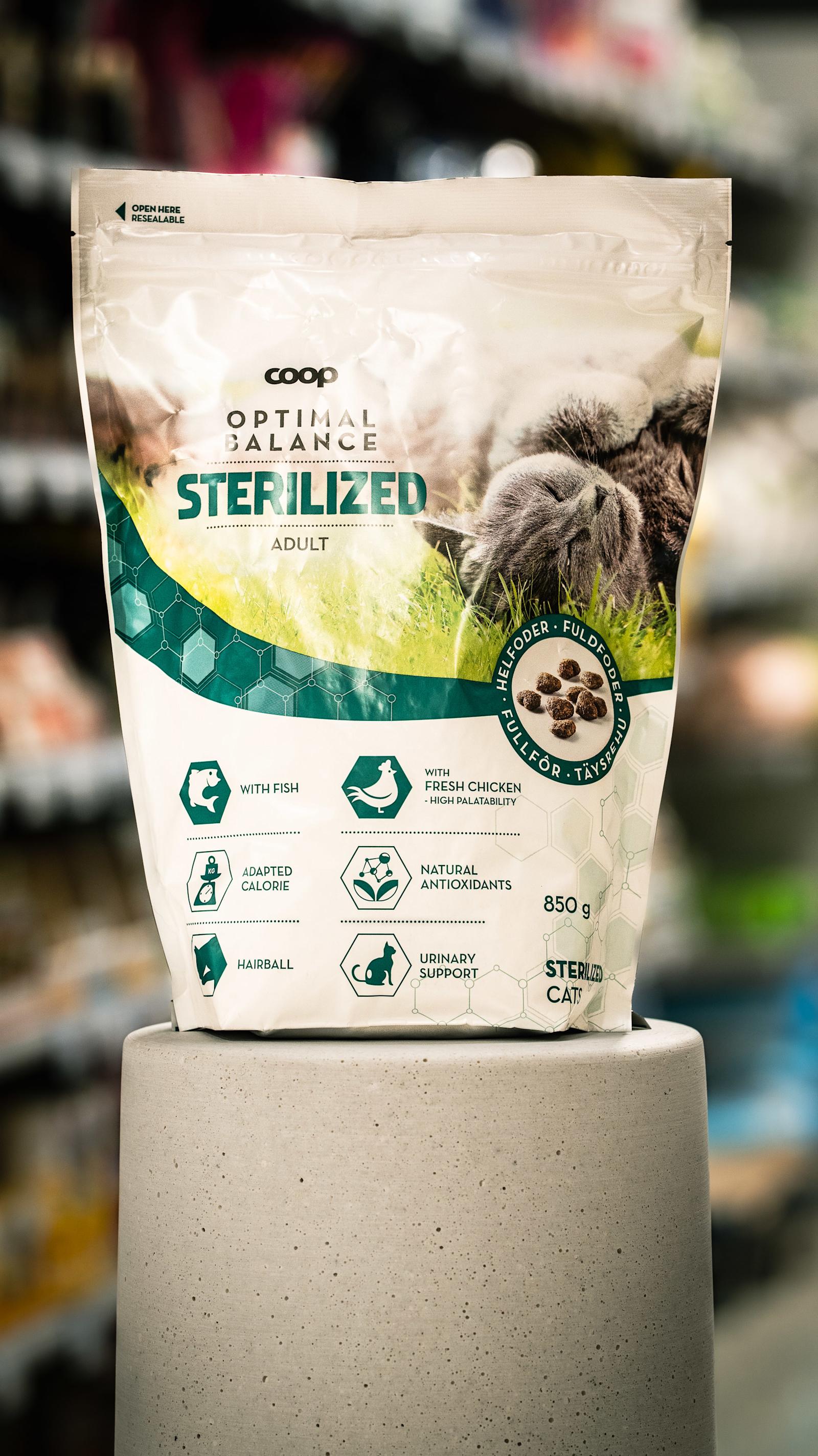 Coop kissanruoka marketissa