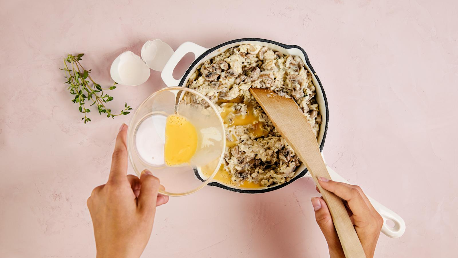 Sienipiirakka vaihe 2