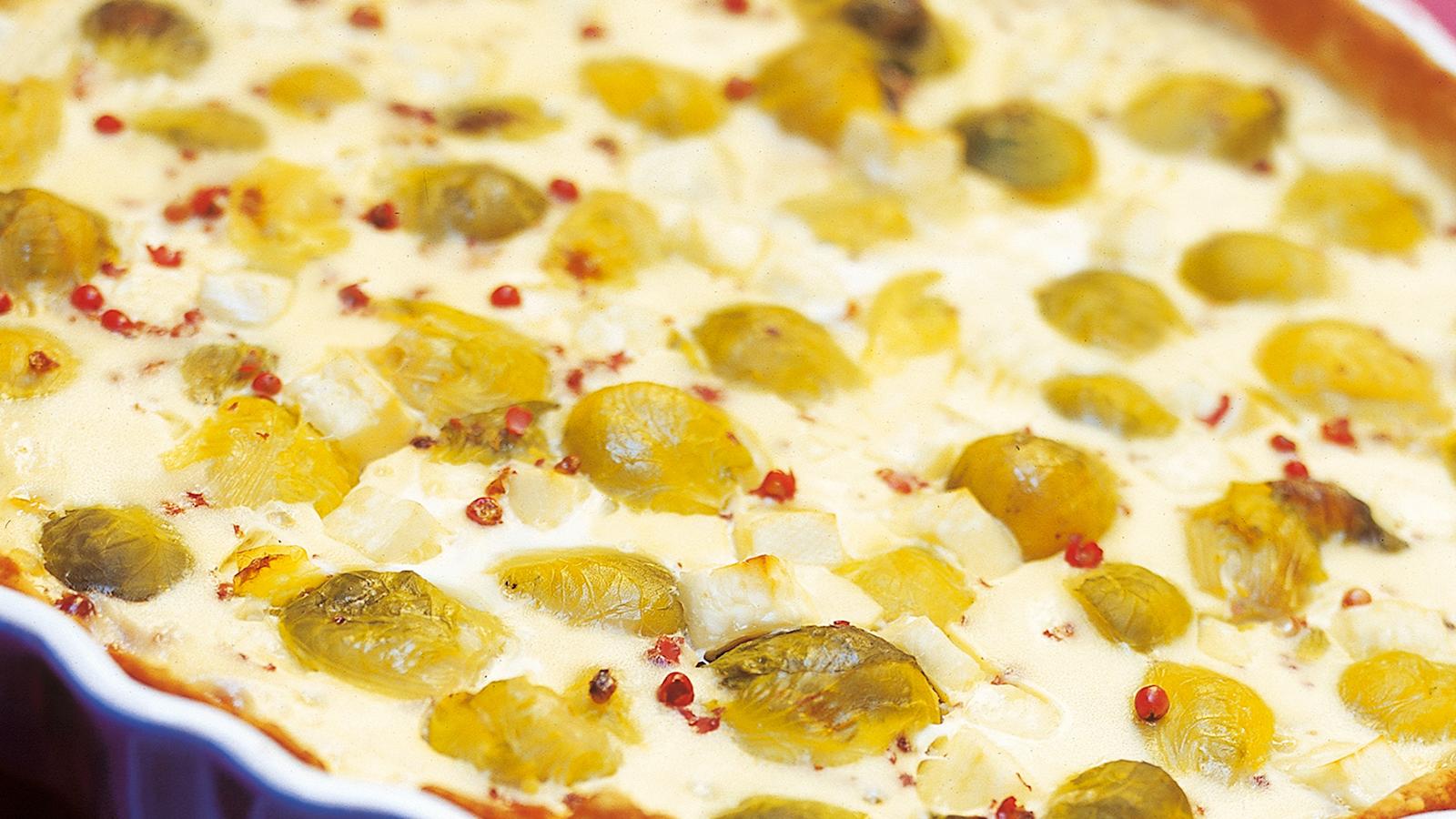 Ruusukaali-juustopiiras