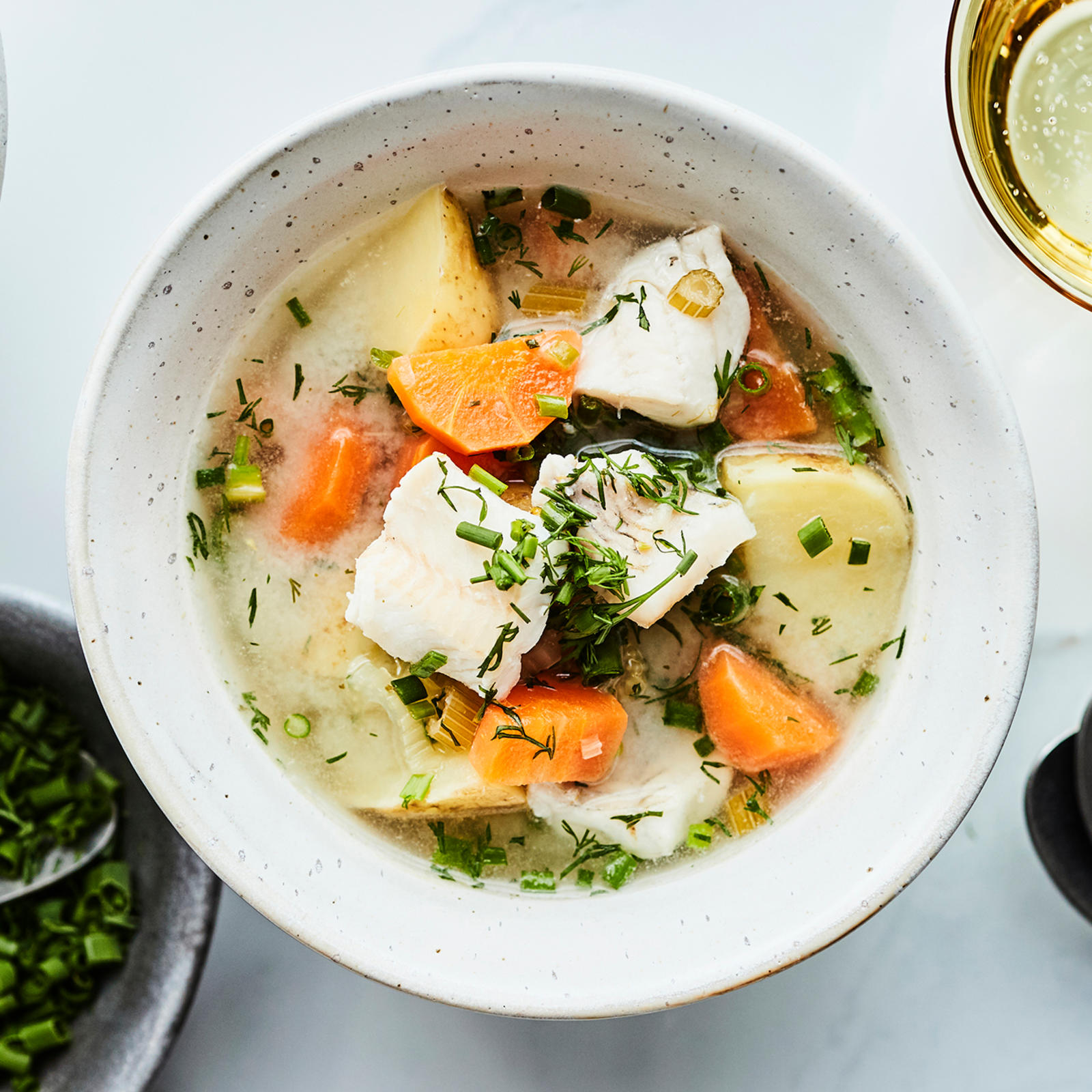 Sitruunainen kalakeitto