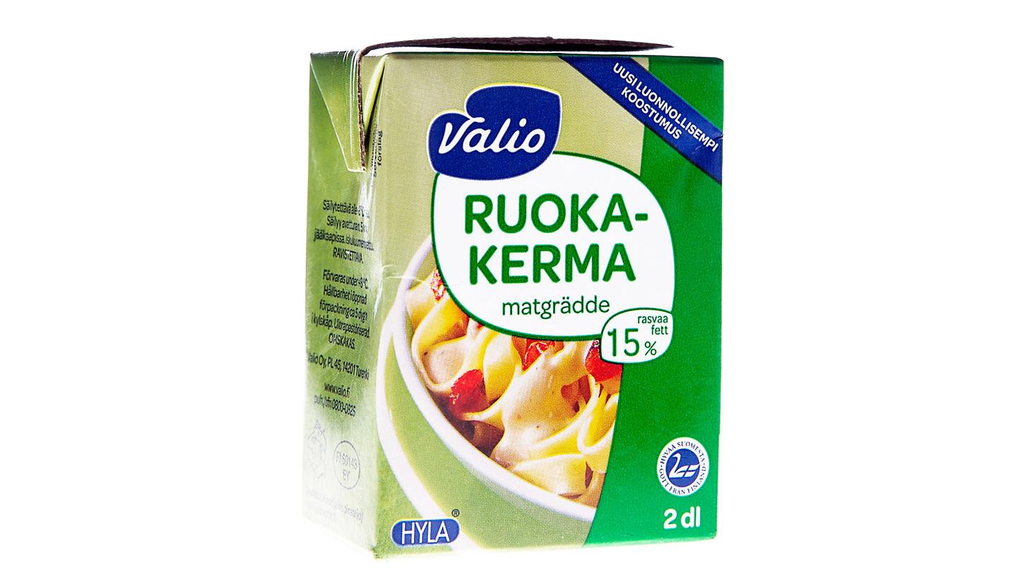 Valio ruokakerma 15 % UHT Hyla