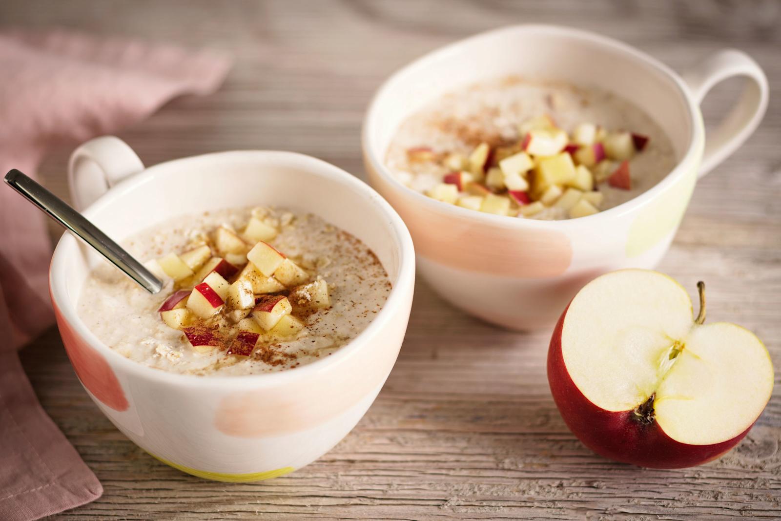 Omenapiirakan makuinen tuorepuuro