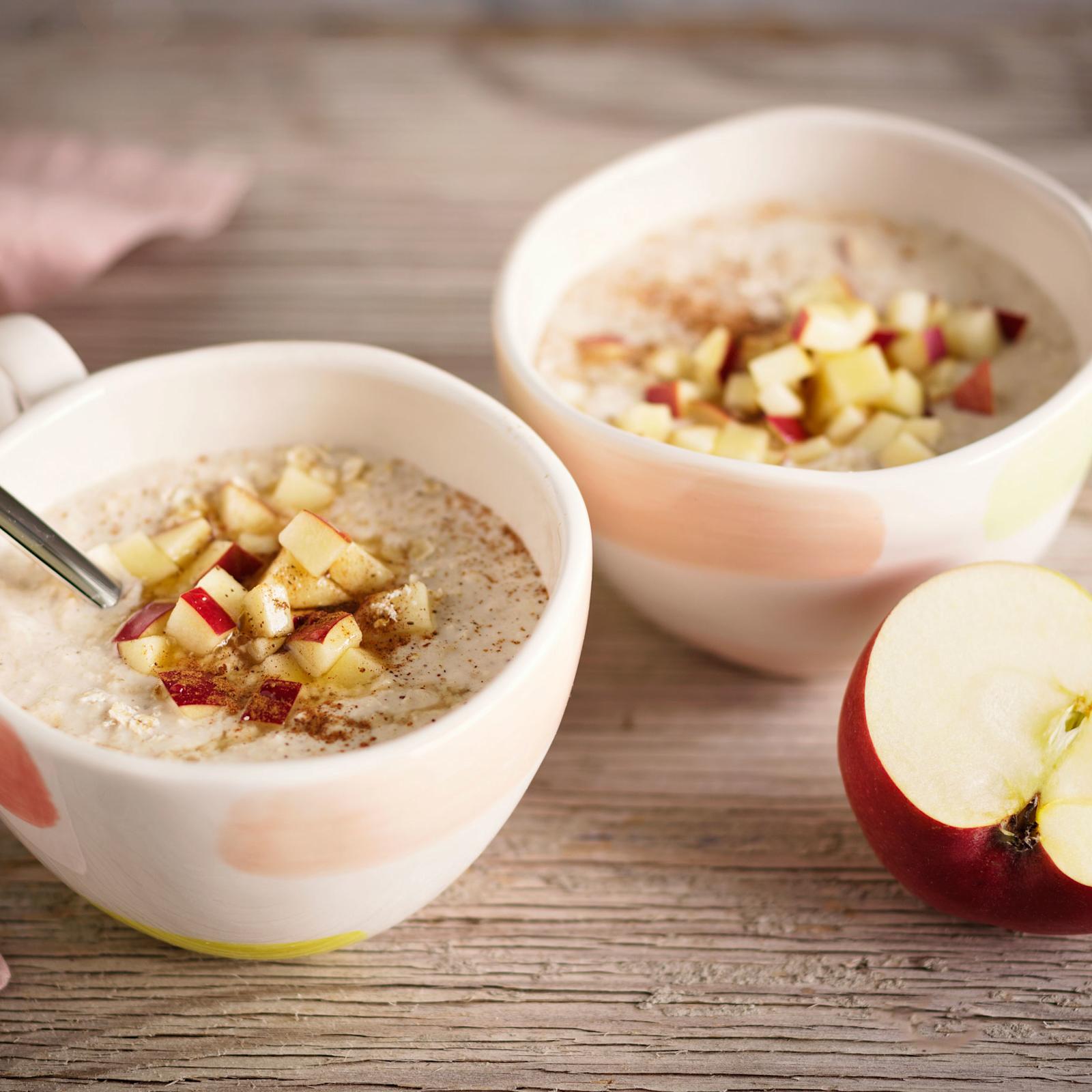 Omenapiirakan makuinen tuorepuuro