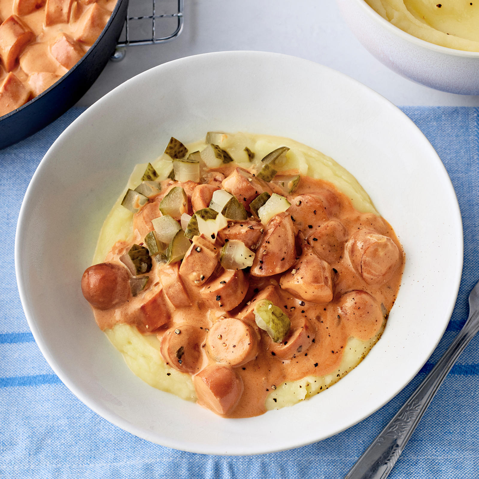 Nopea nakkistroganoff