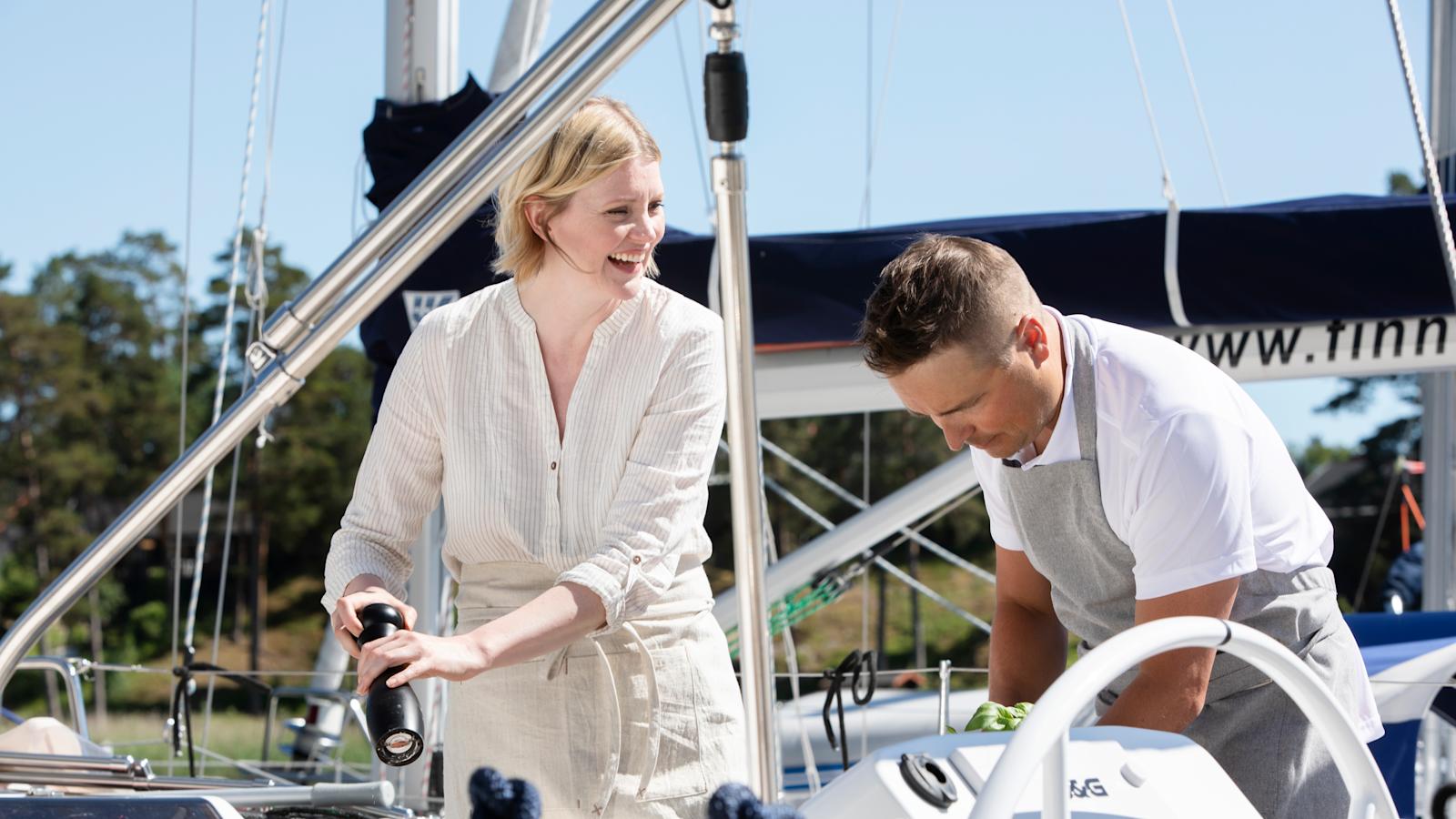 Pipsa Hurmerinta venekeittiössä