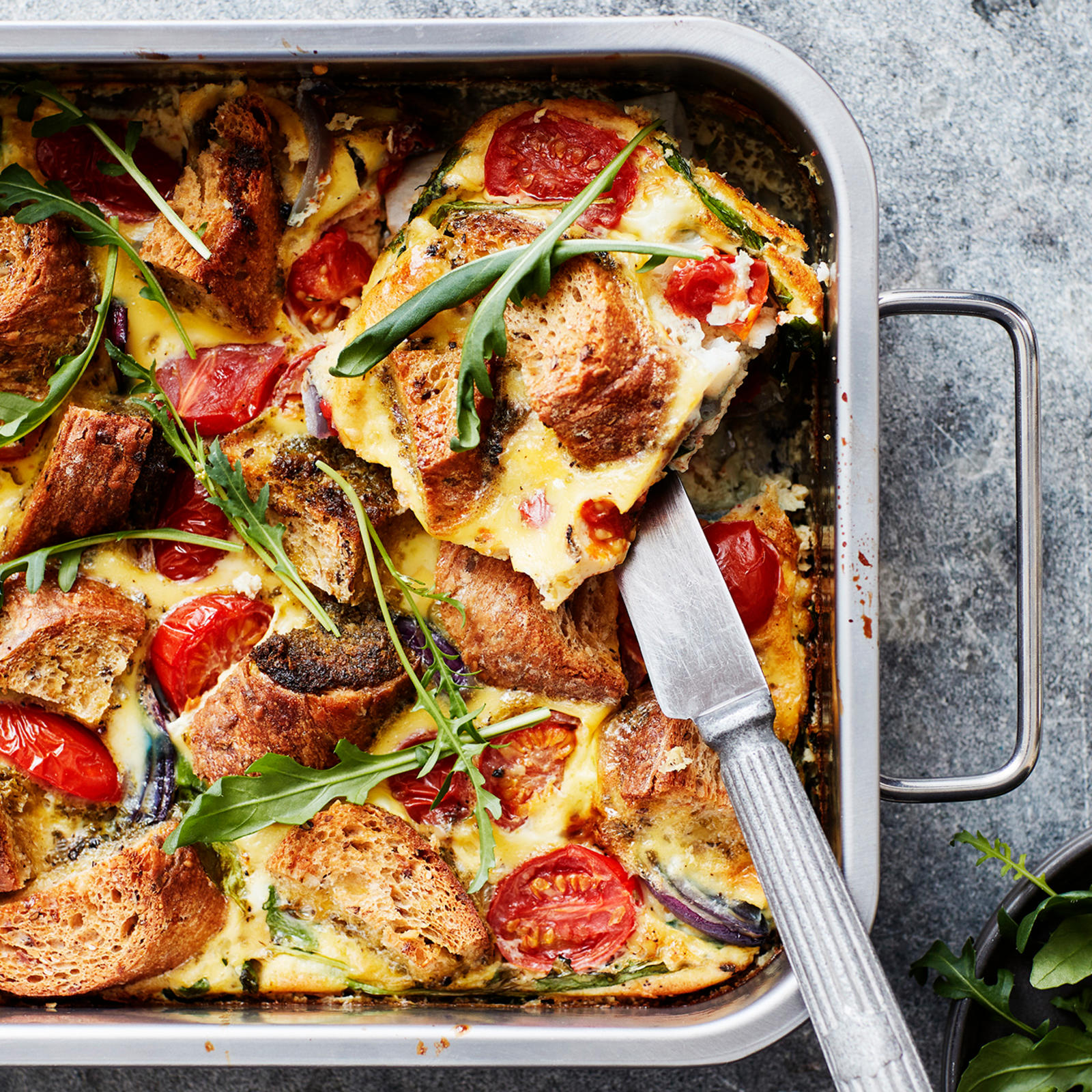 Panzanella-uunimunakas