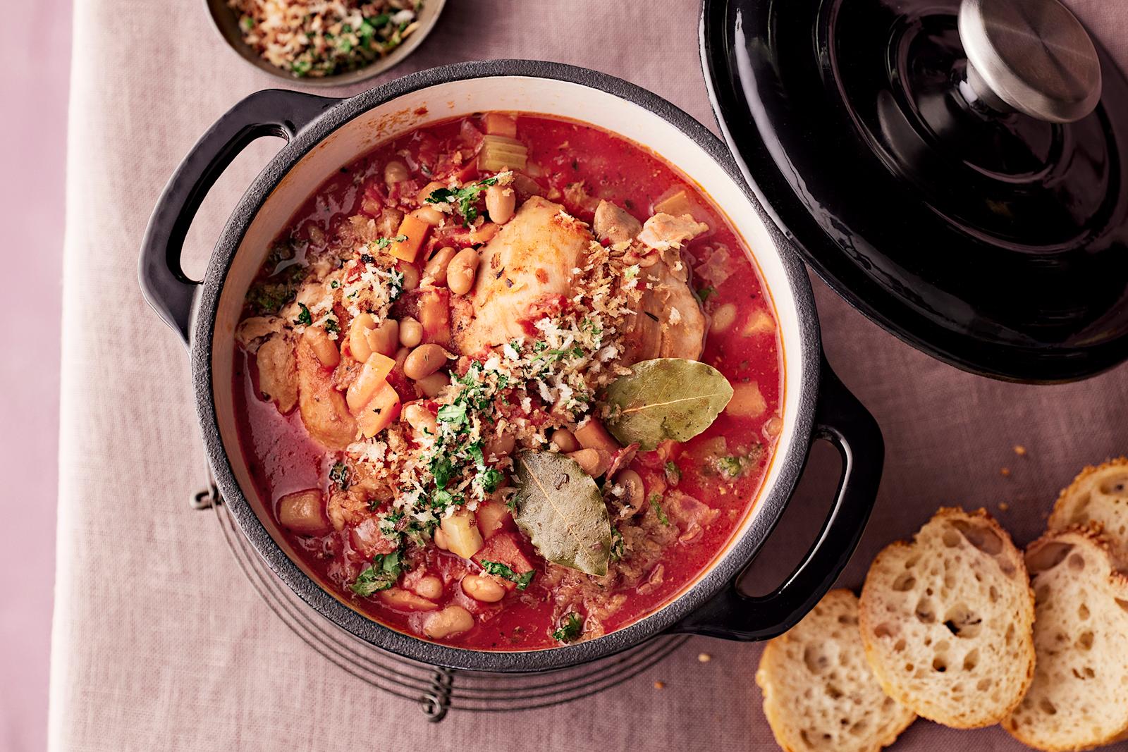 Cassoulet eli kana-papupata