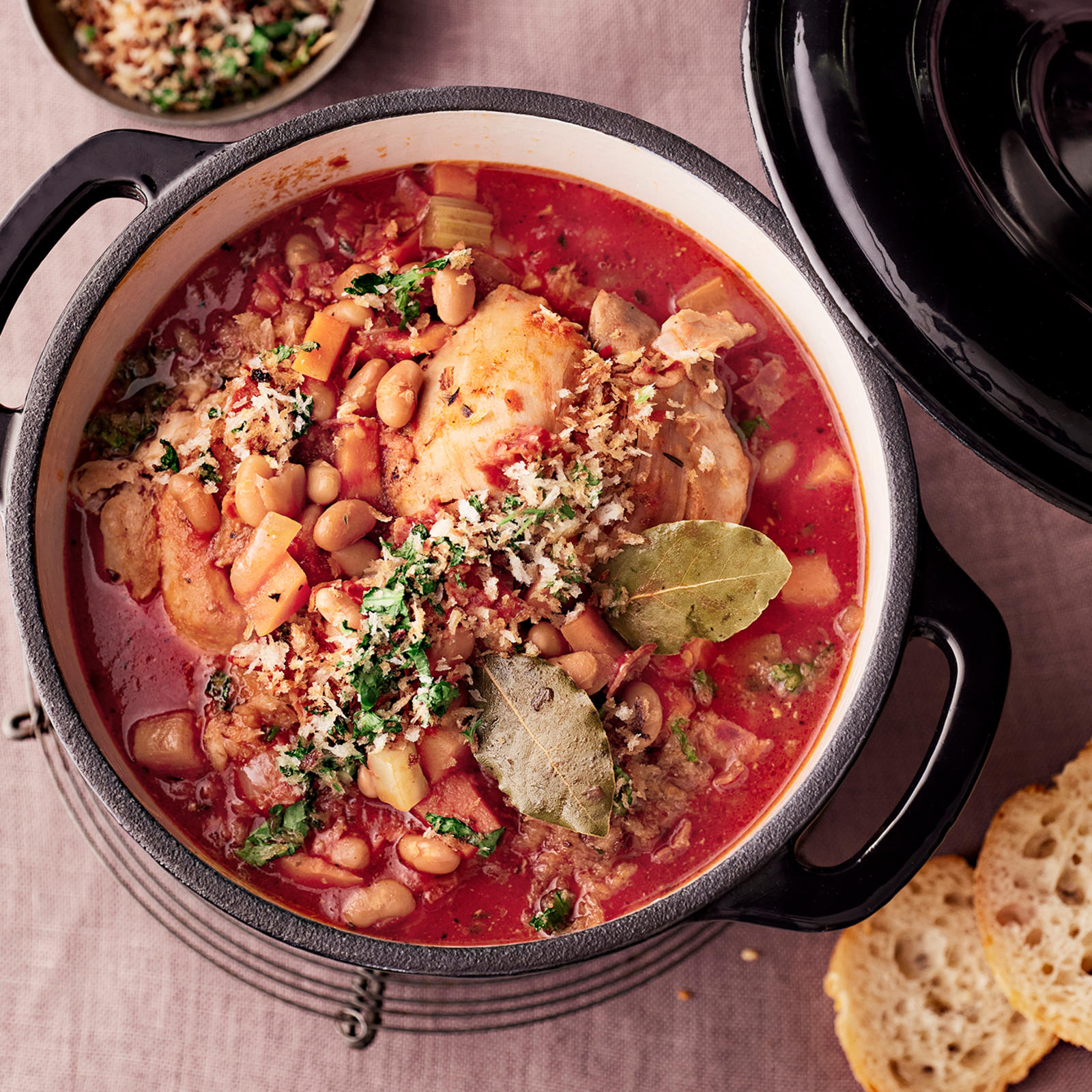 Cassoulet eli kana-papupata