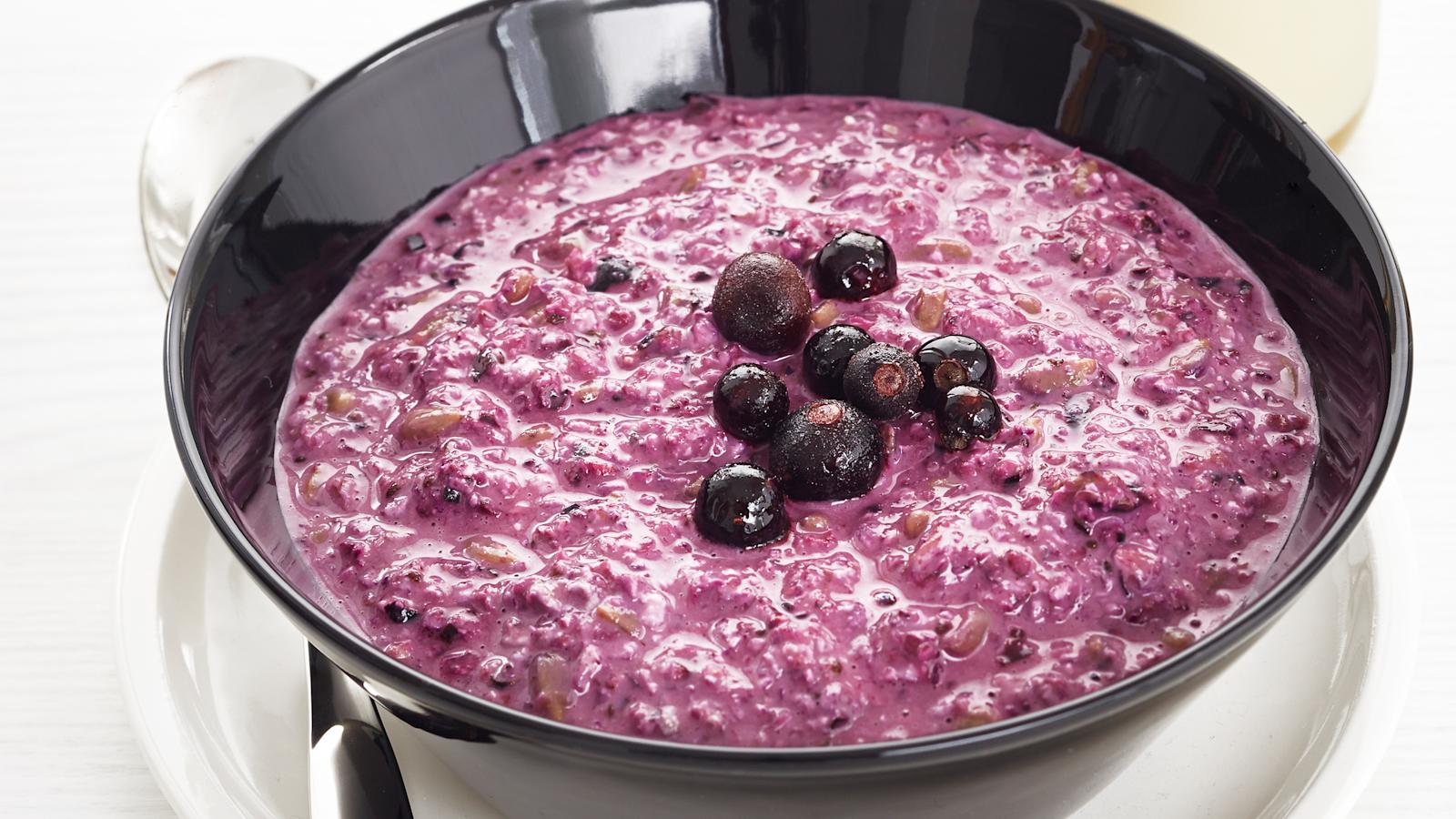 Mustaherukkatuorepuuro