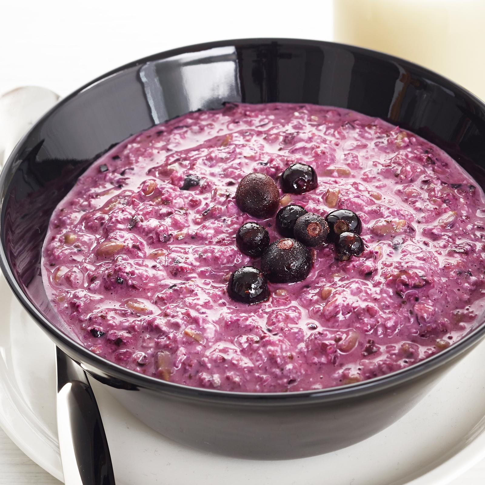 Mustaherukkatuorepuuro