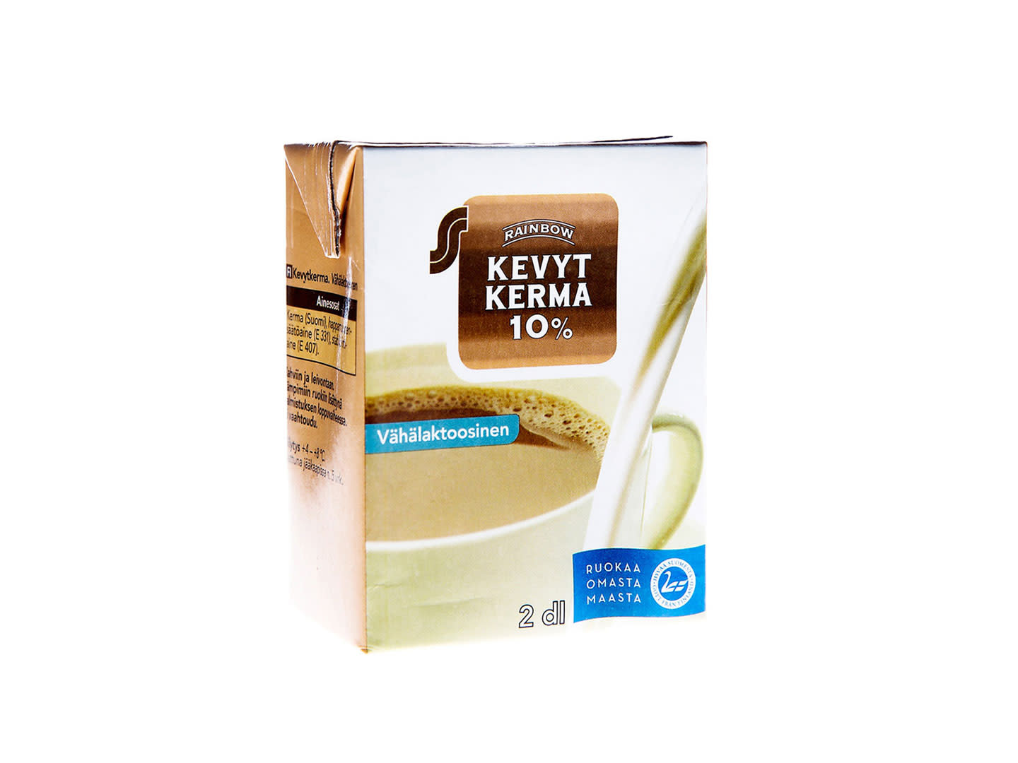 Rainbow kevytkerma 10 % vähälaktoosinen