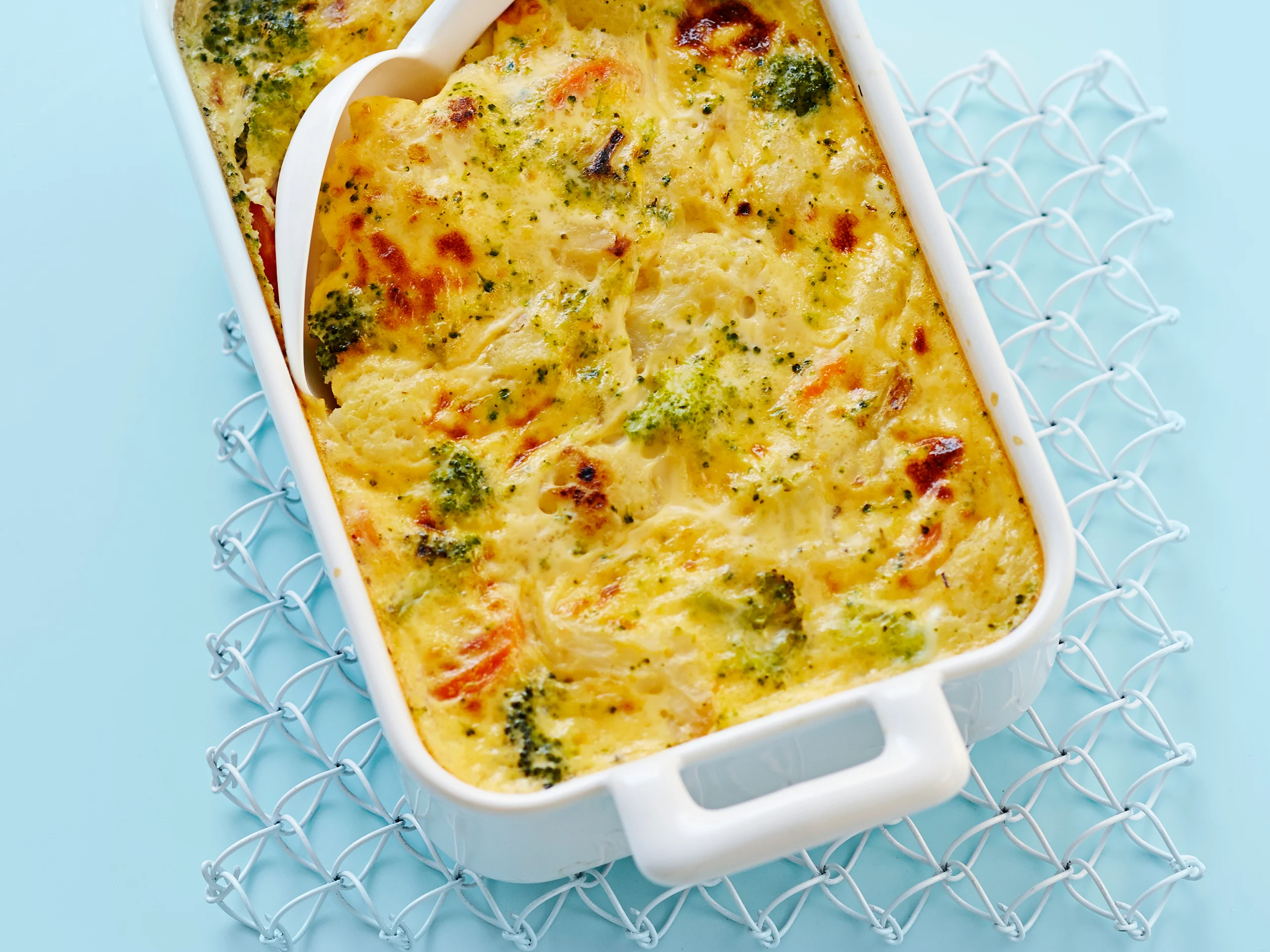 Kasvismunalaatikko uunissa