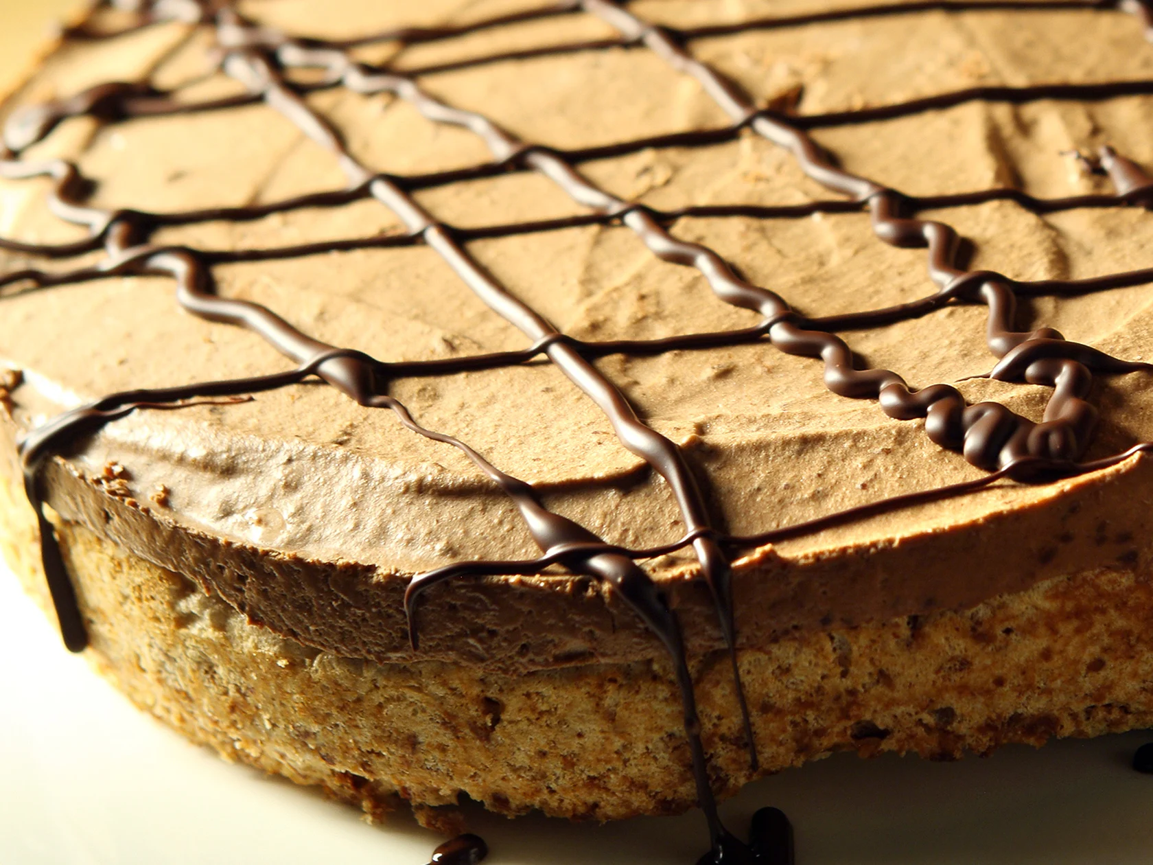 Jäädytetty marenkisuklaakakku