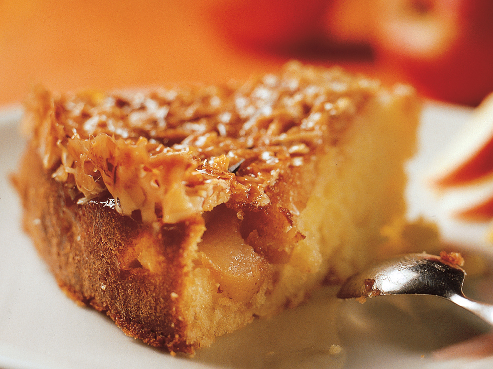 Helppo omenatoscakakku