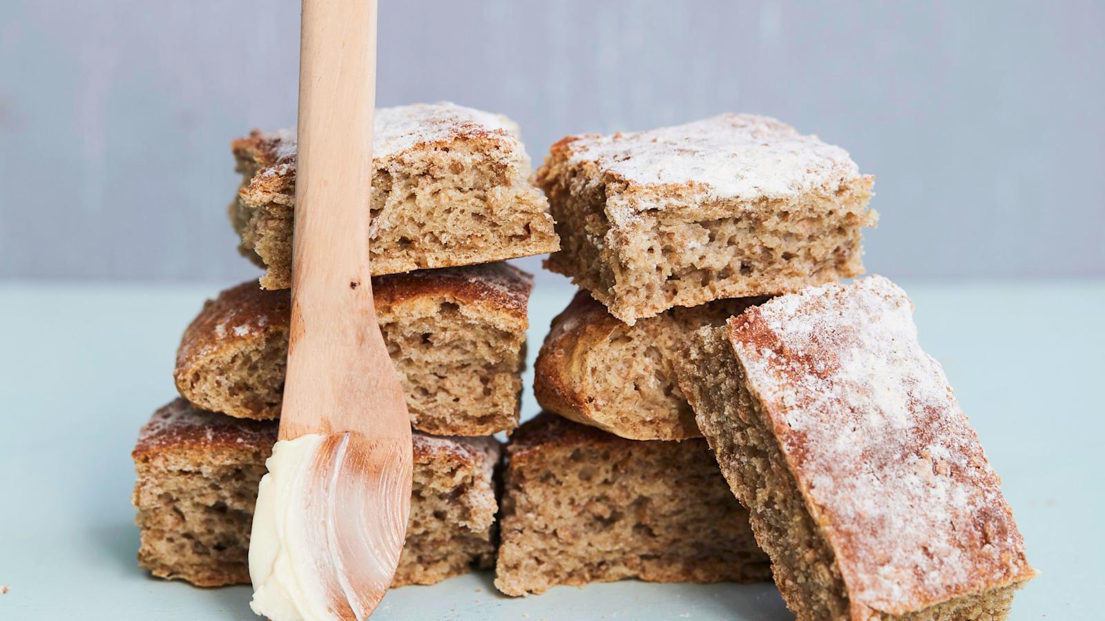 Kaurakedon peltileipä